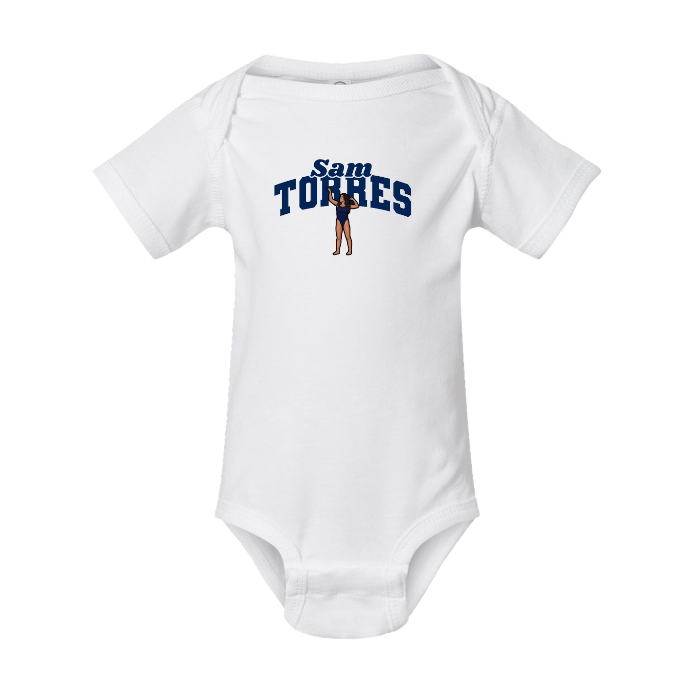 Baby Onesie — Signature Arch in White