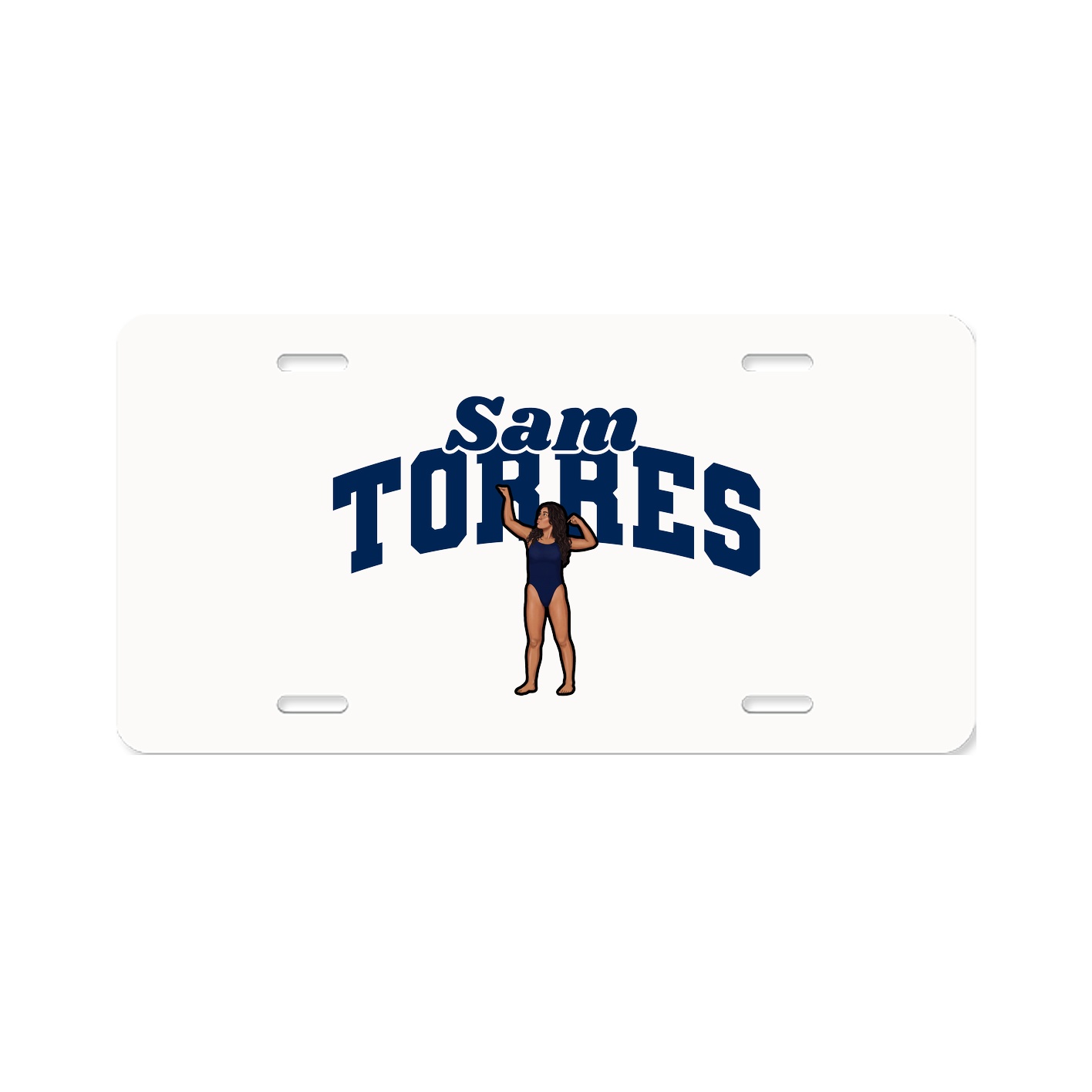 License Plate — Signature Arch in Classic