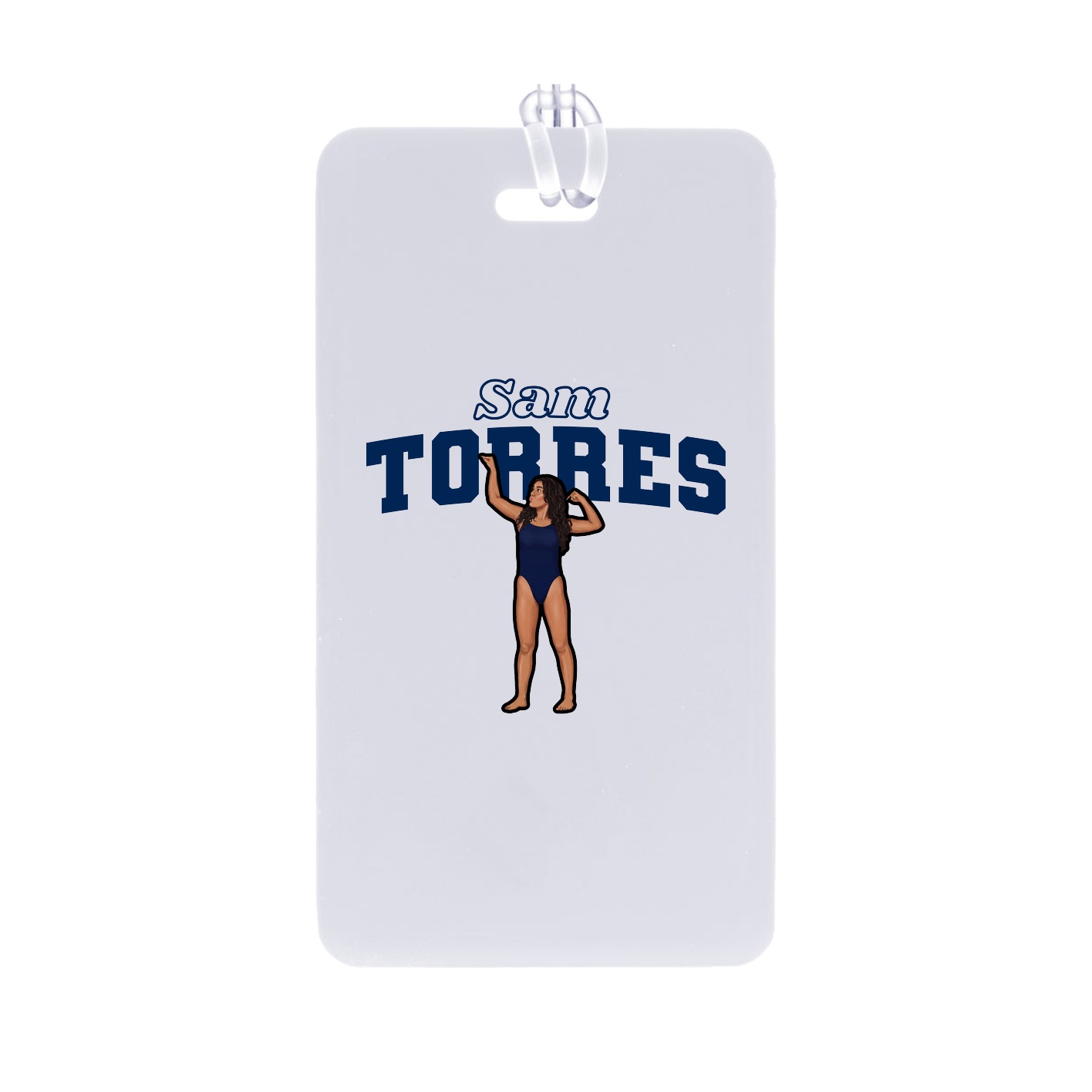 Bag Tag — Name Arch in Classic