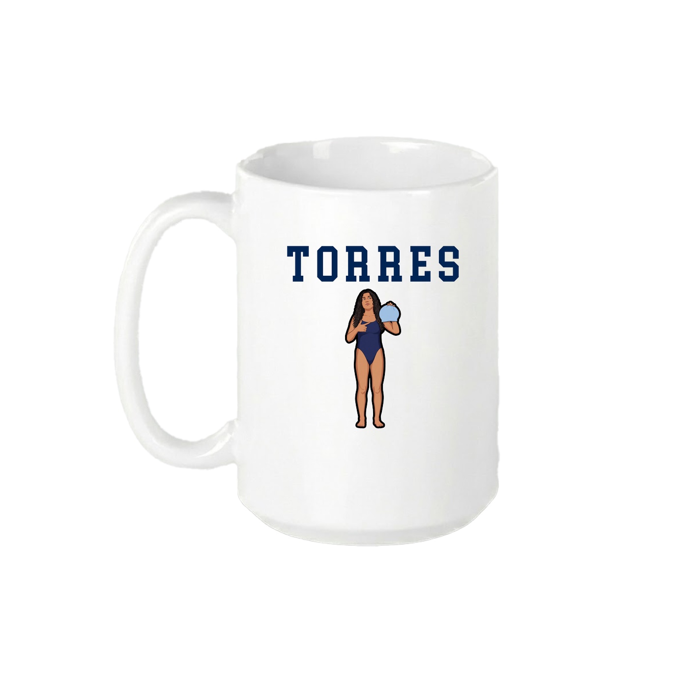 15oz Coffee Mug — Shirsey in White