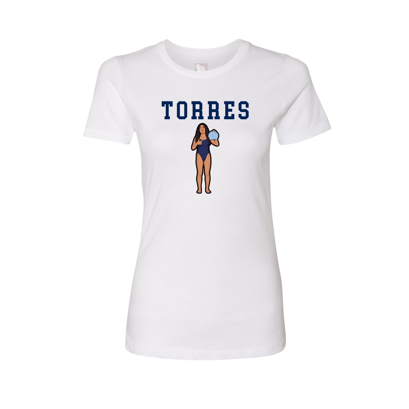 Fitted Women's Tee — Shirsey in White