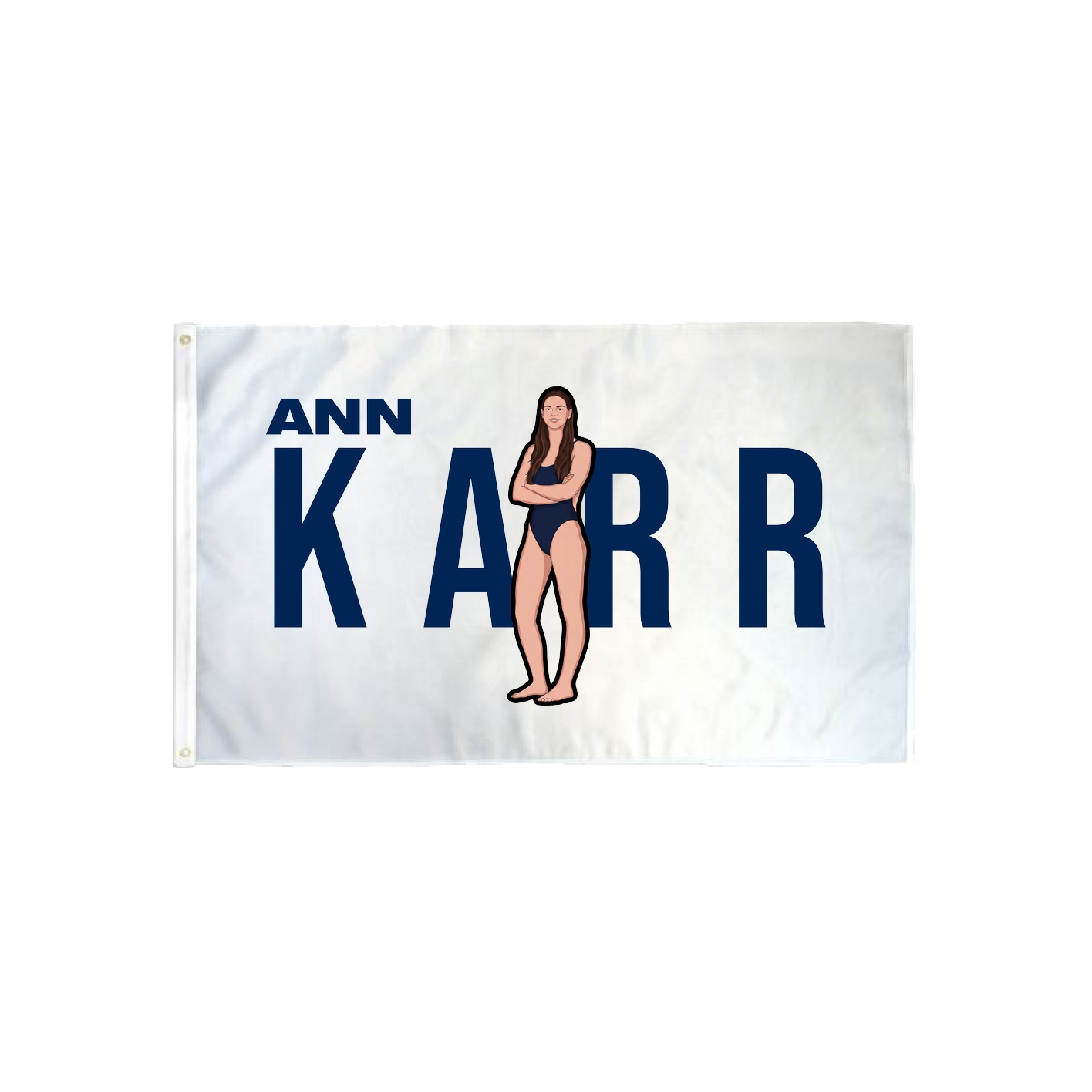 3x5 Flag — Player Name in Classic