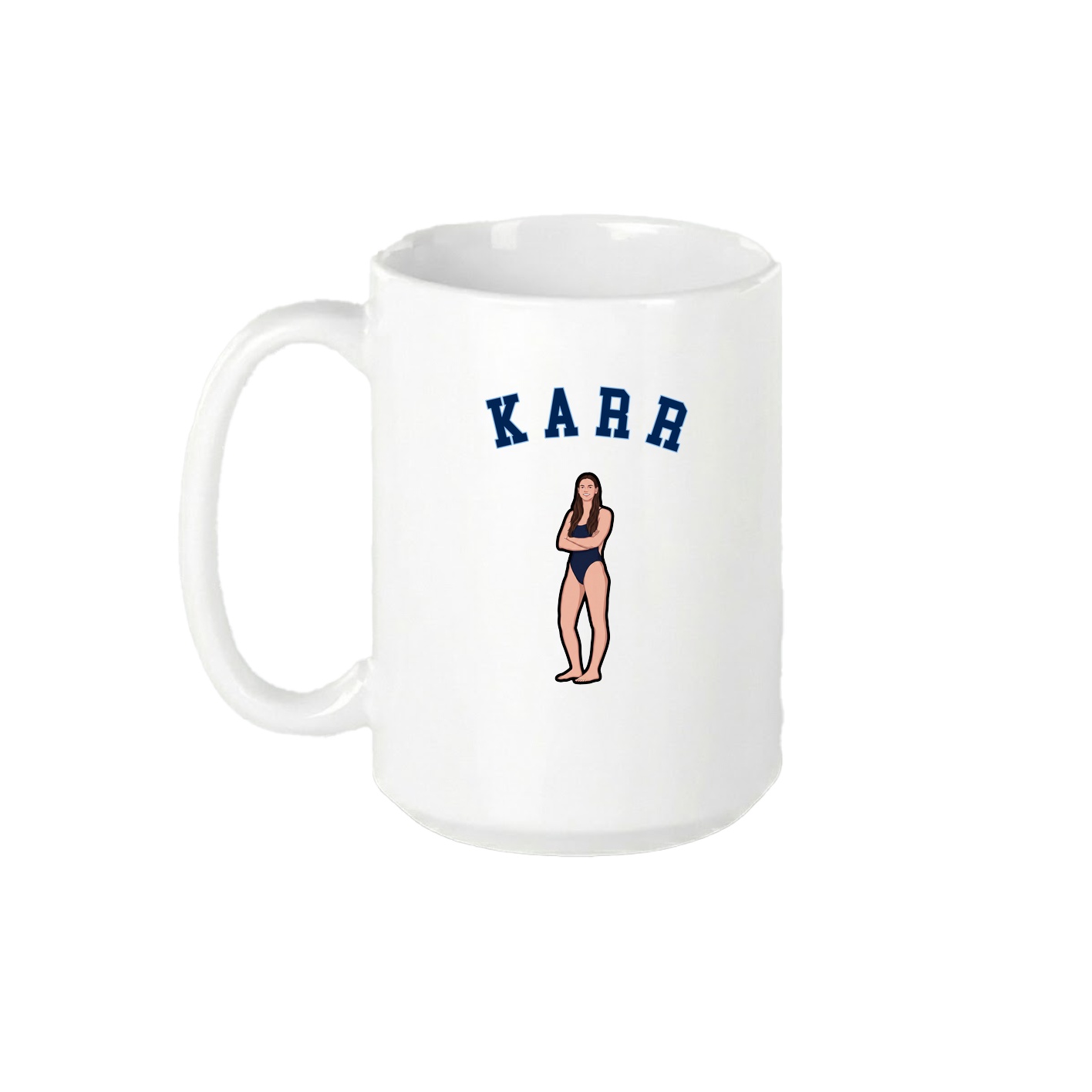 15oz Coffee Mug — Shirsey Arch in White