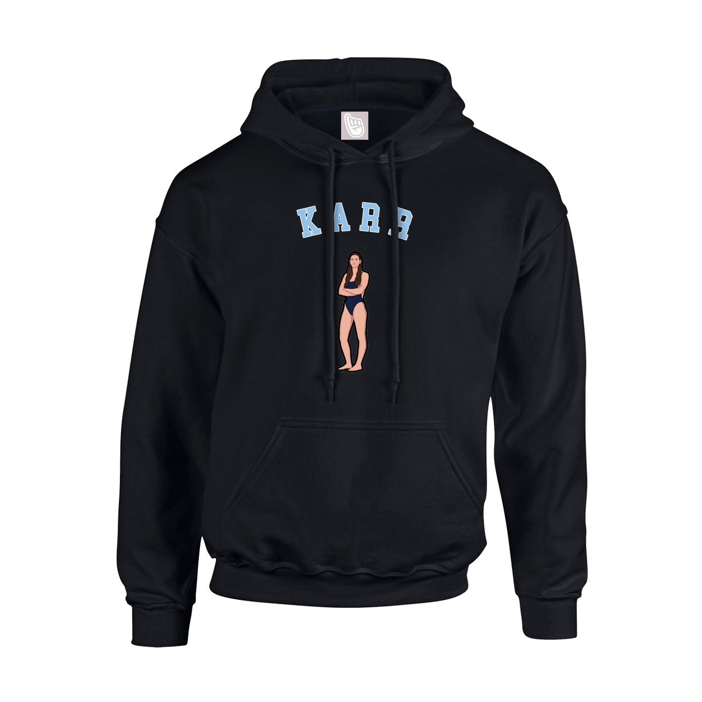 Hoodie — Shirsey Arch in Black