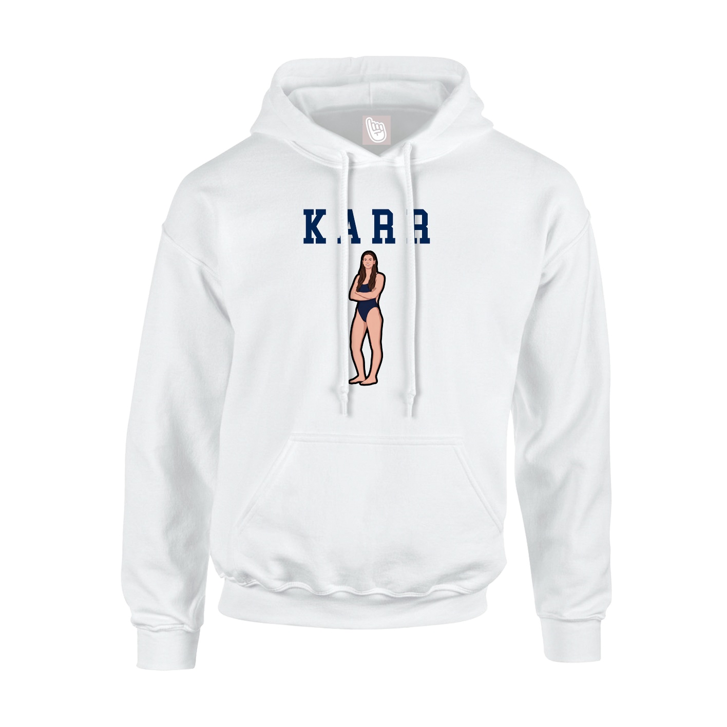 Youth Hoodie — Shirsey in White