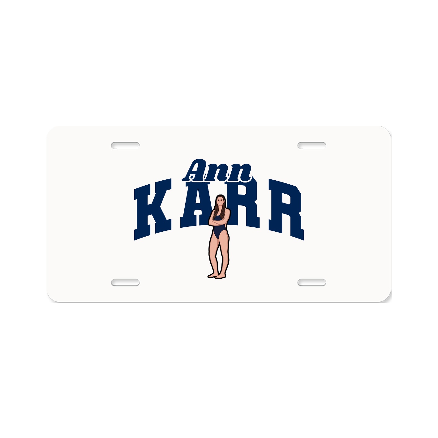 License Plate — Signature Arch in Classic