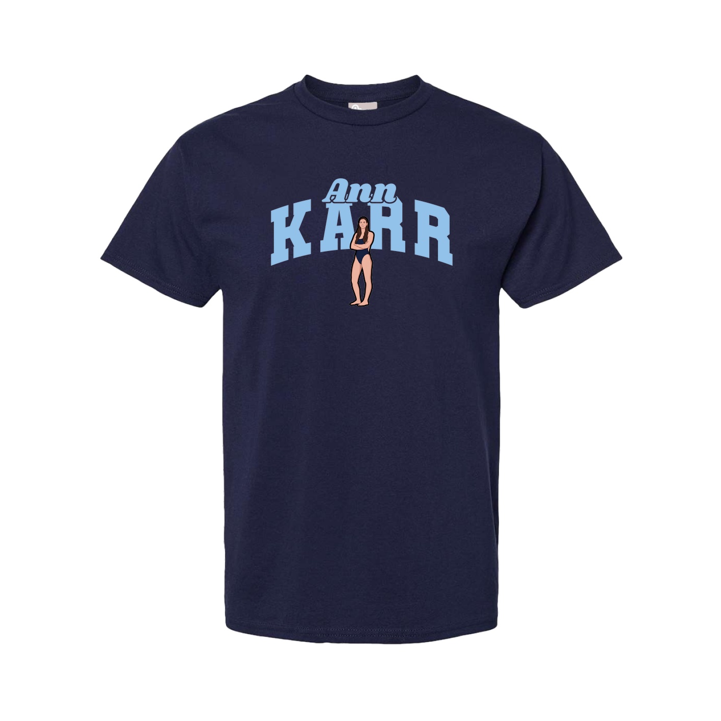 Tee — Signature Arch in Navy