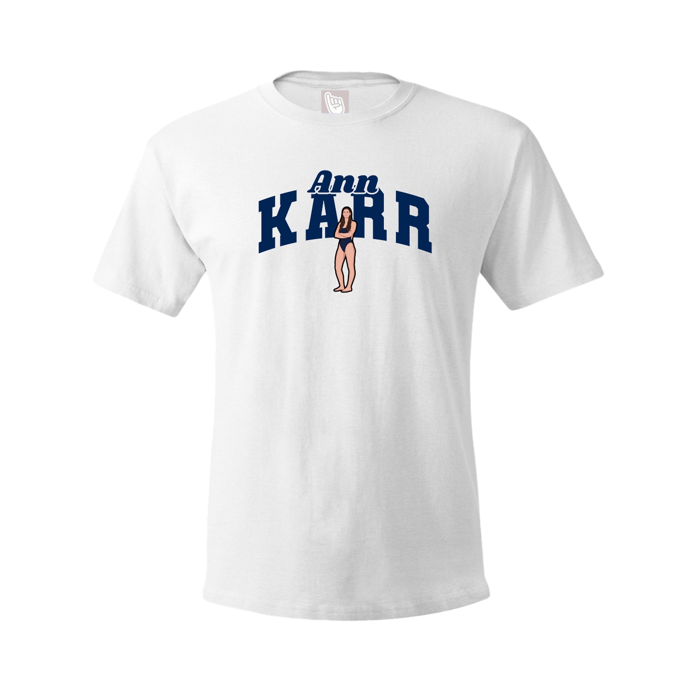Youth Tee — Signature Arch in White