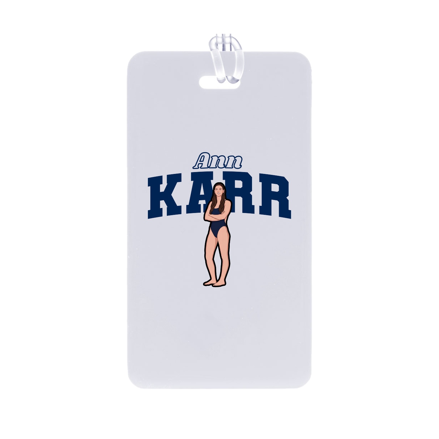 Bag Tag — Name Arch in Classic