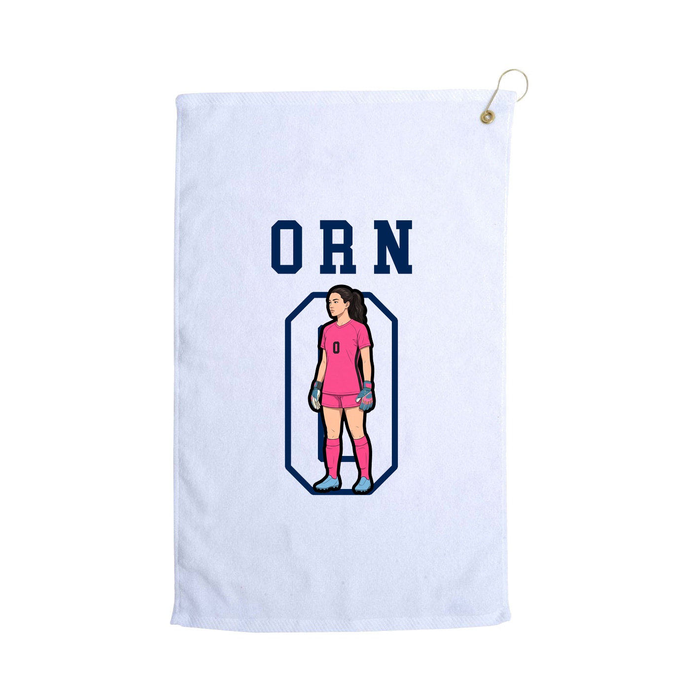 Golf Towel — Shirsey in White