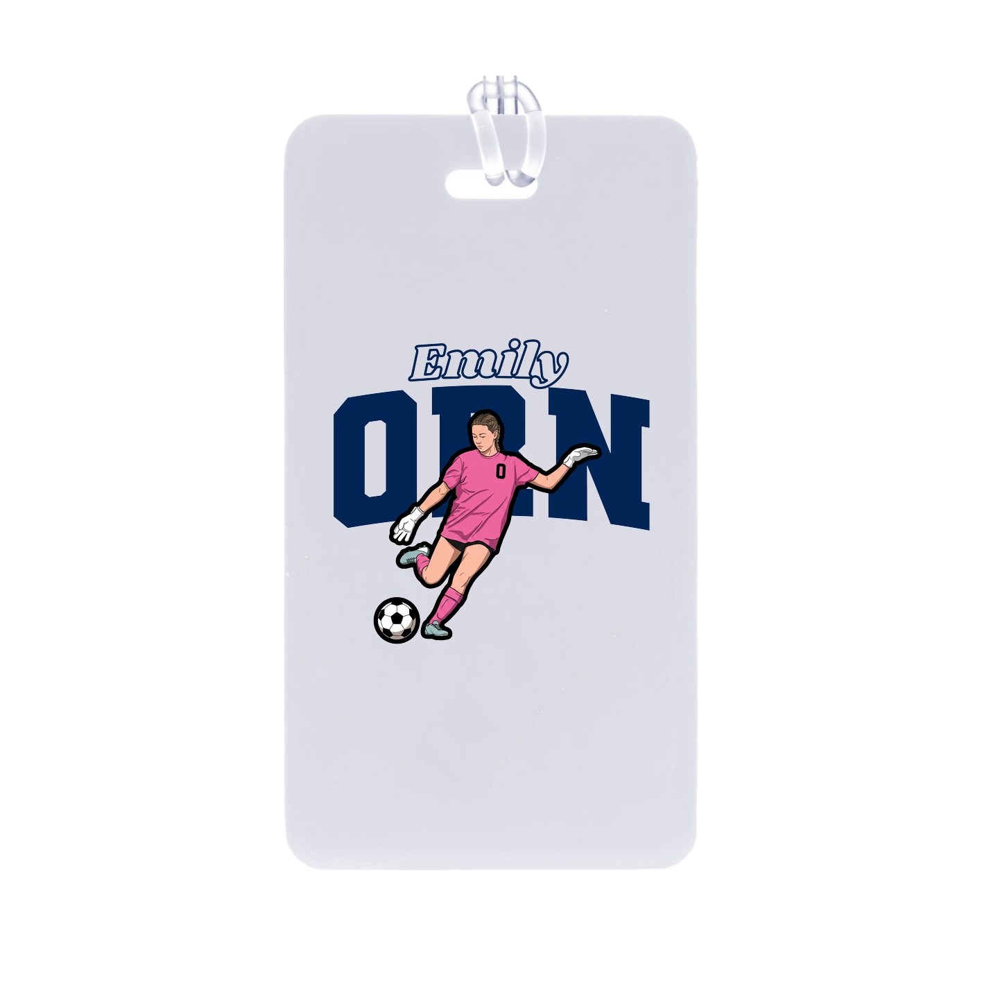Bag Tag — Name Arch in Classic