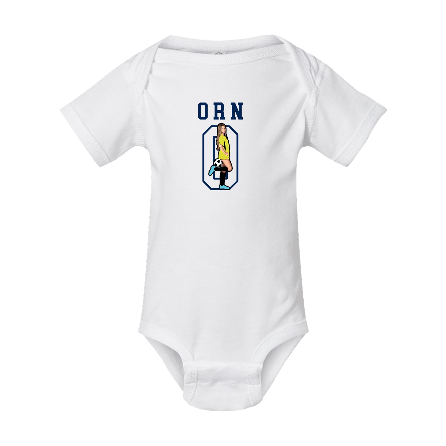 Baby Onesie — Shirsey in White