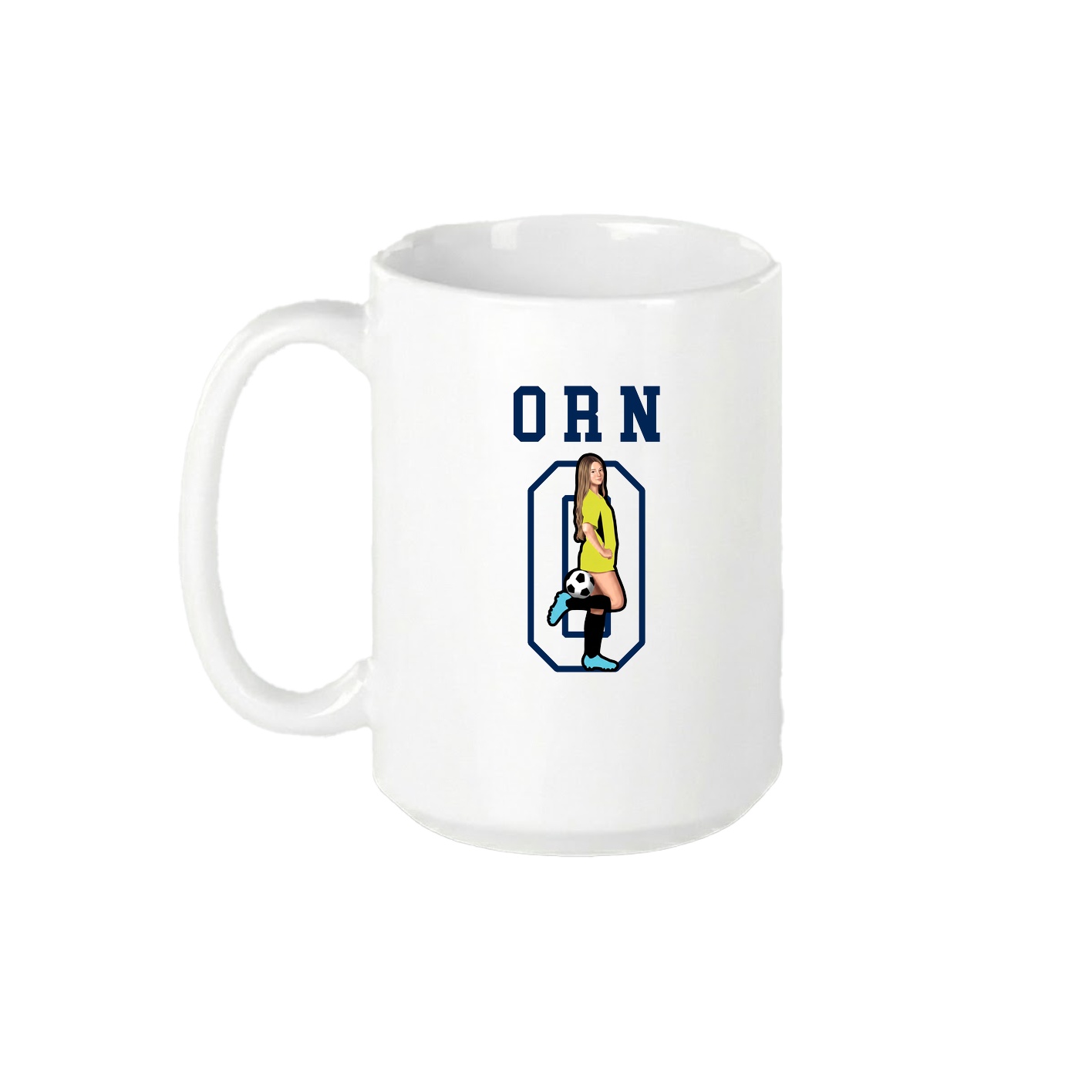 15oz Coffee Mug — Shirsey in White
