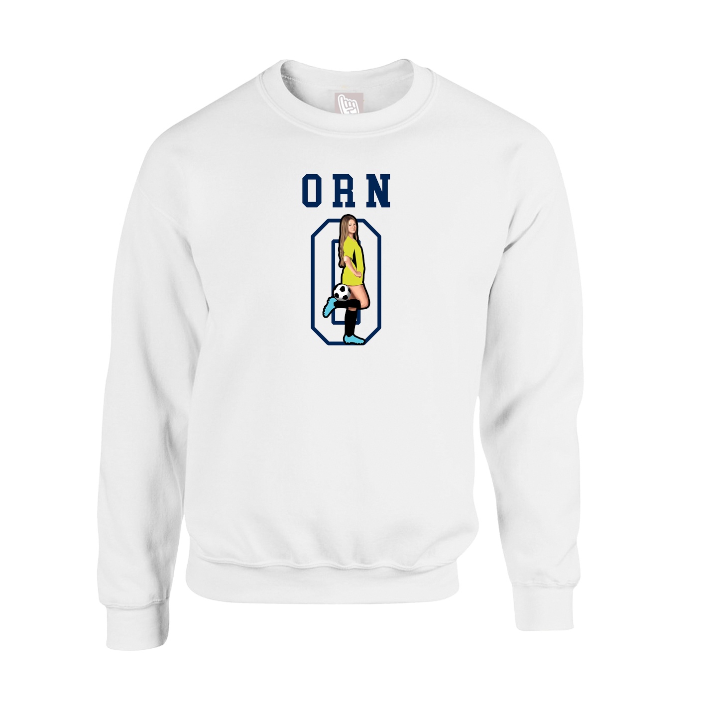 Fleece Crew — Shirsey in White
