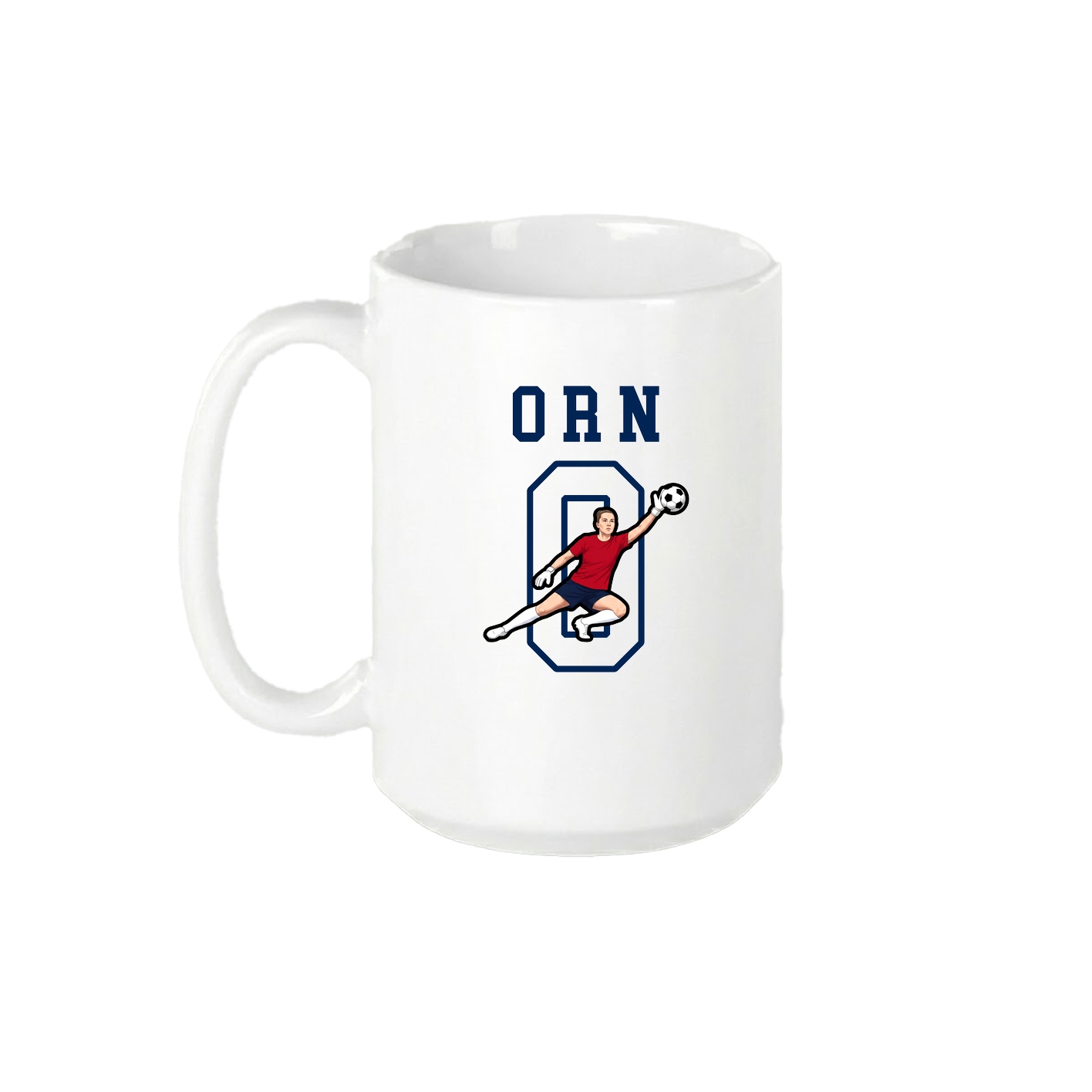 15oz Coffee Mug — Shirsey in White