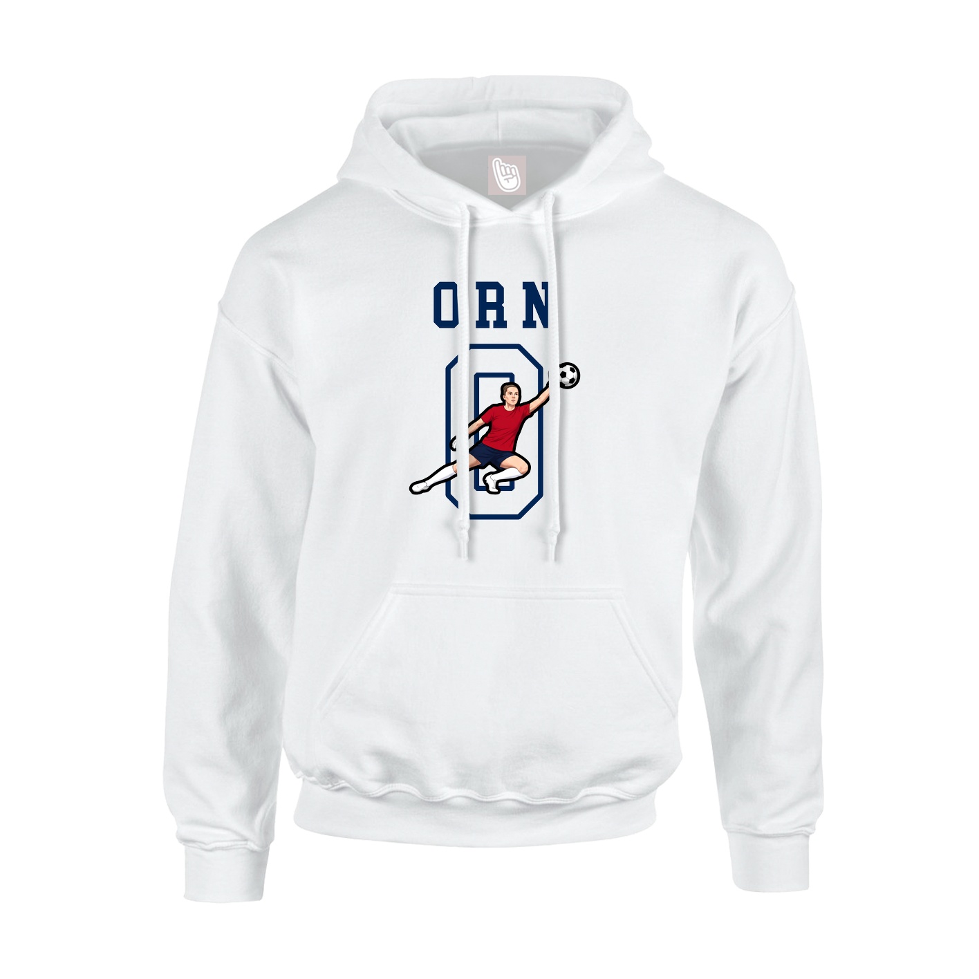 Youth Hoodie — Shirsey in White