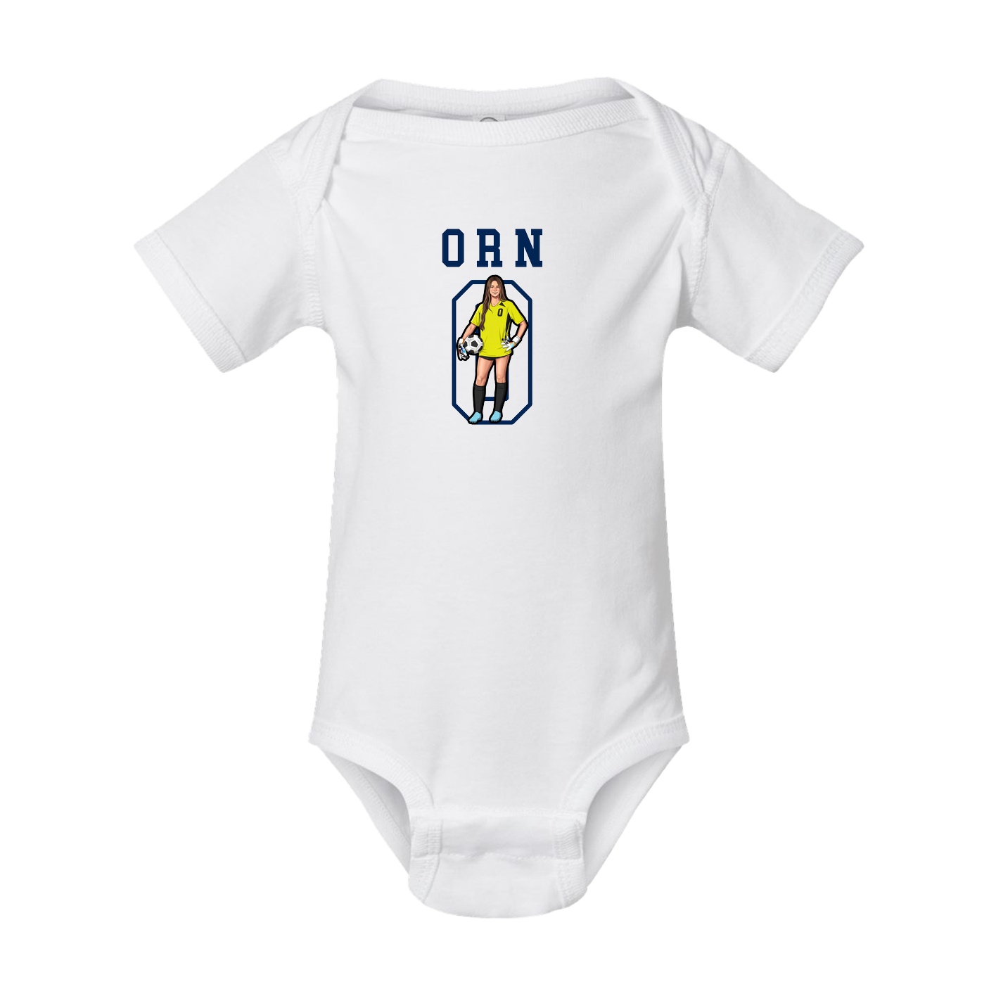 Baby Onesie — Shirsey in White