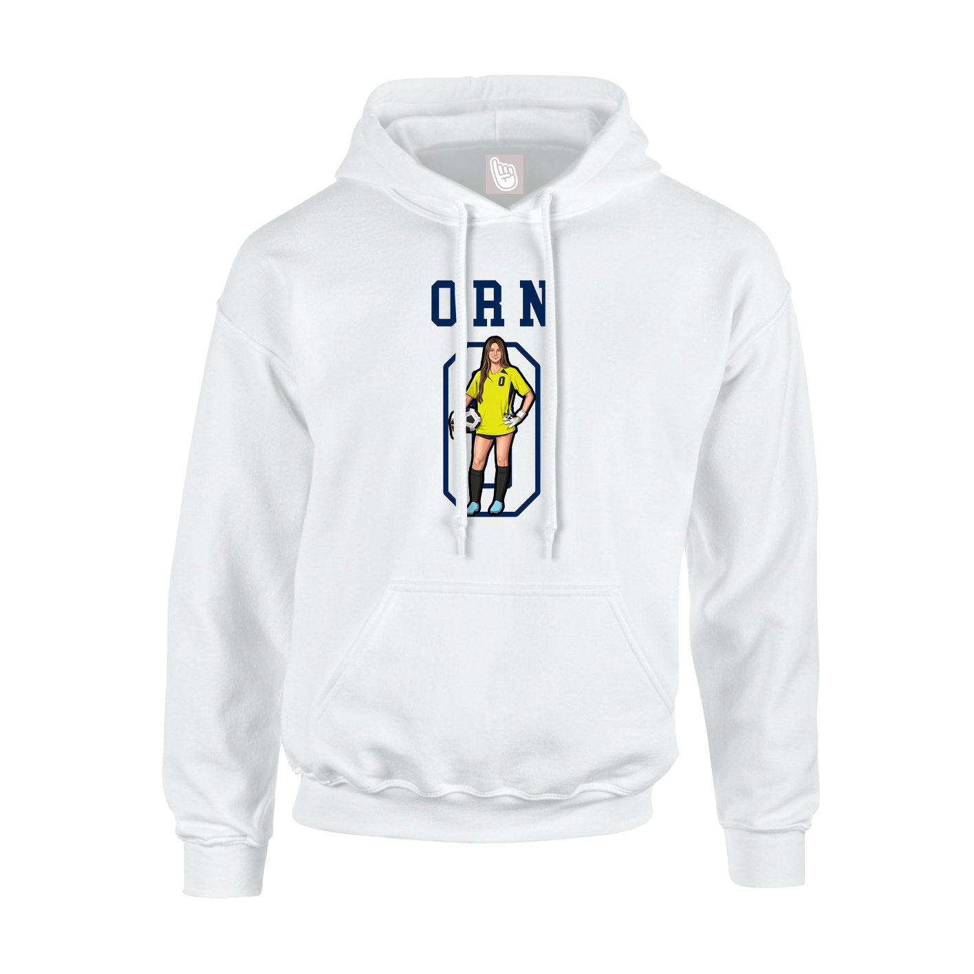 Youth Hoodie — Shirsey in White