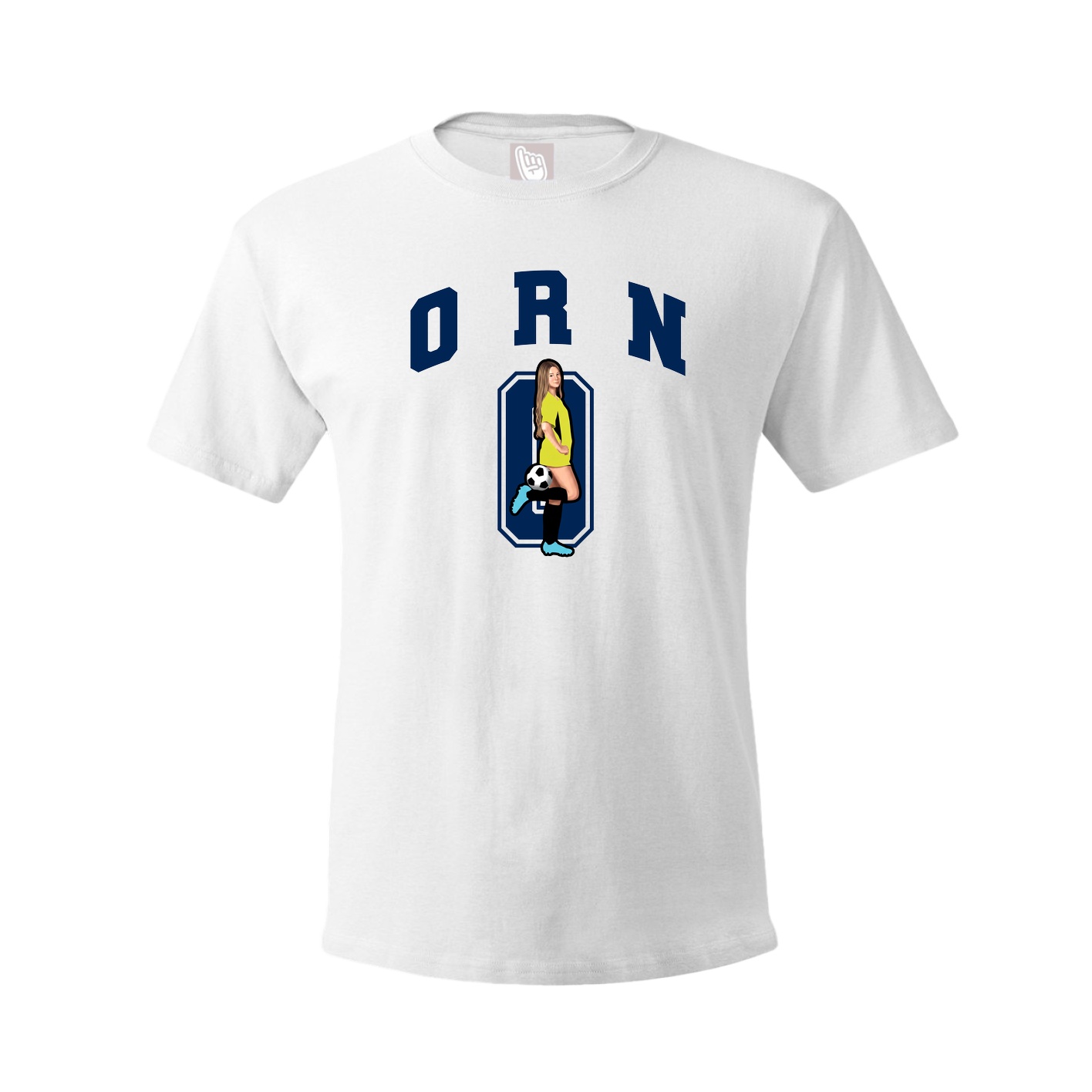 Tee — Number in White