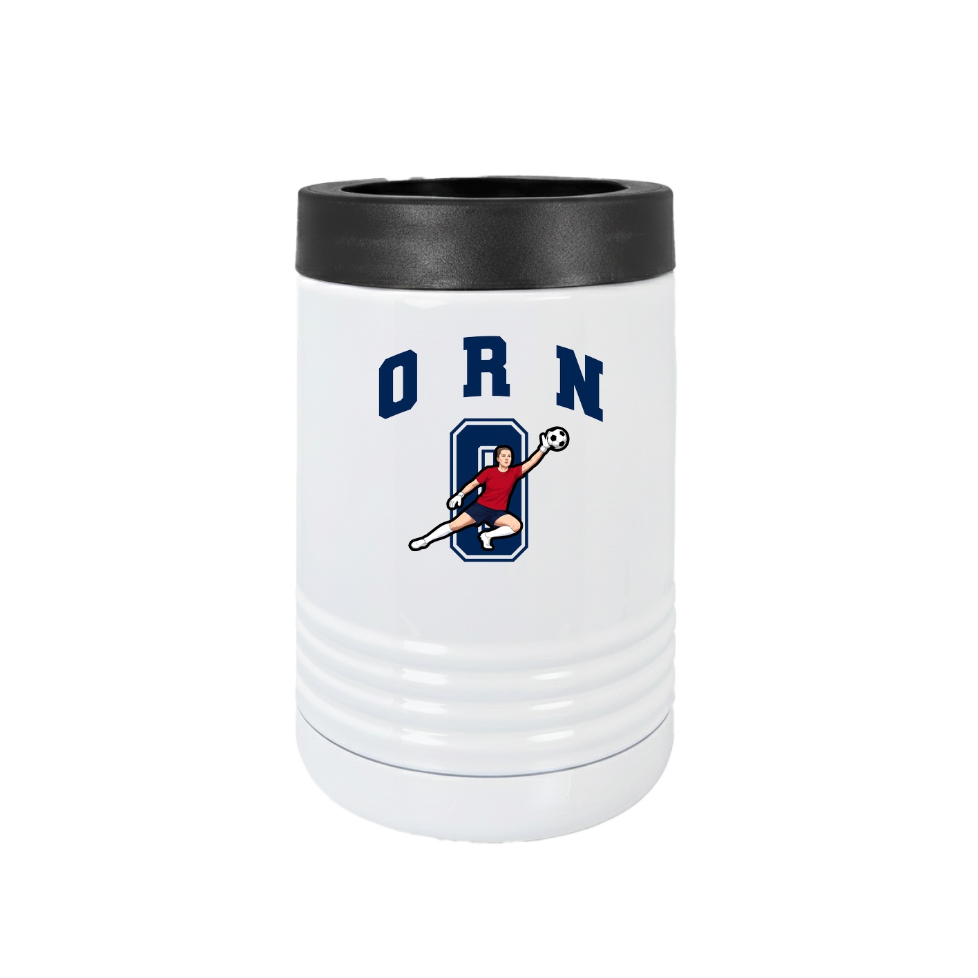 Beverage Holder — Number in White