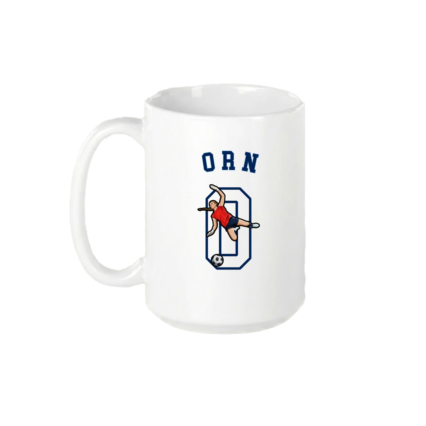 15oz Coffee Mug — Shirsey Arch in White