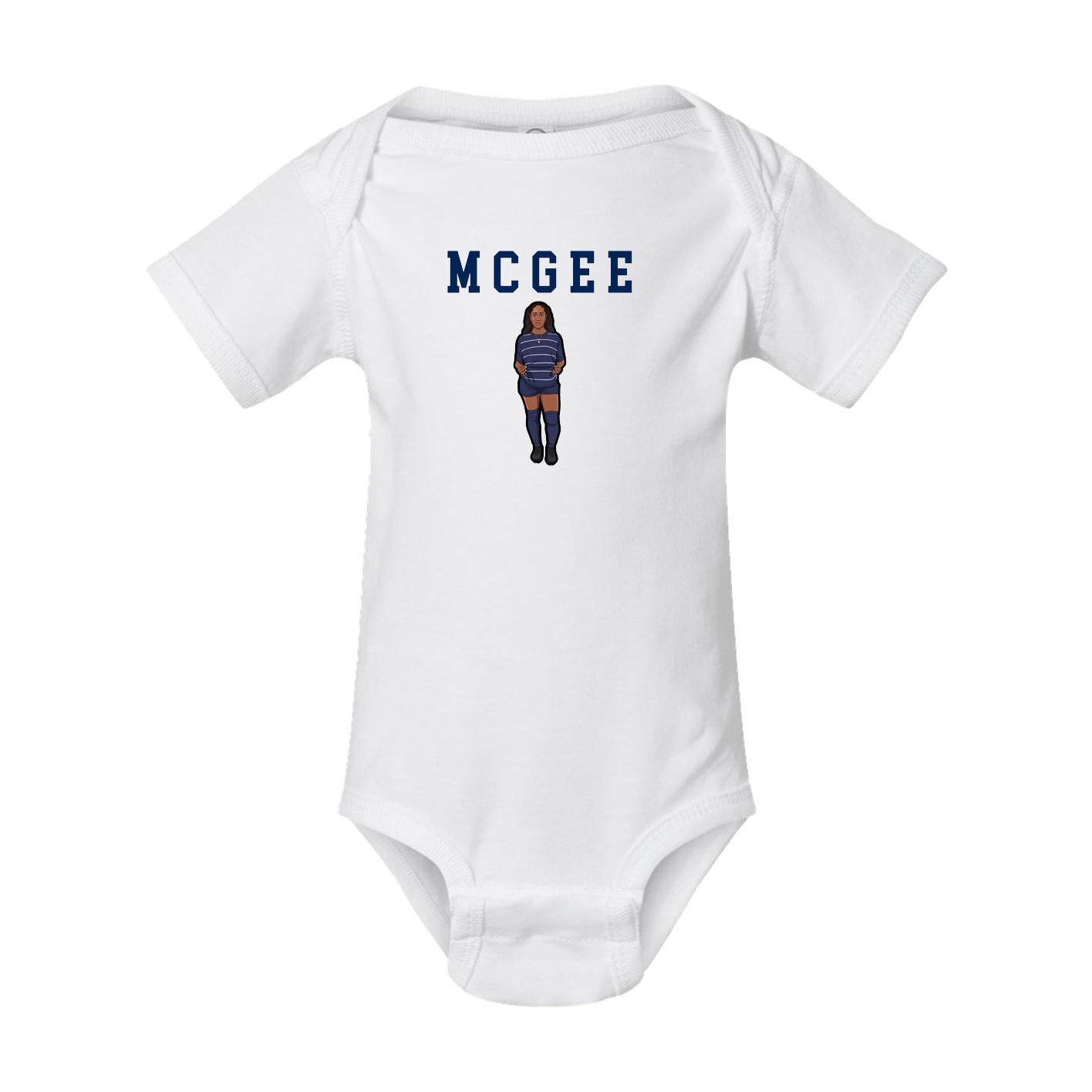 Baby Onesie — Shirsey in White