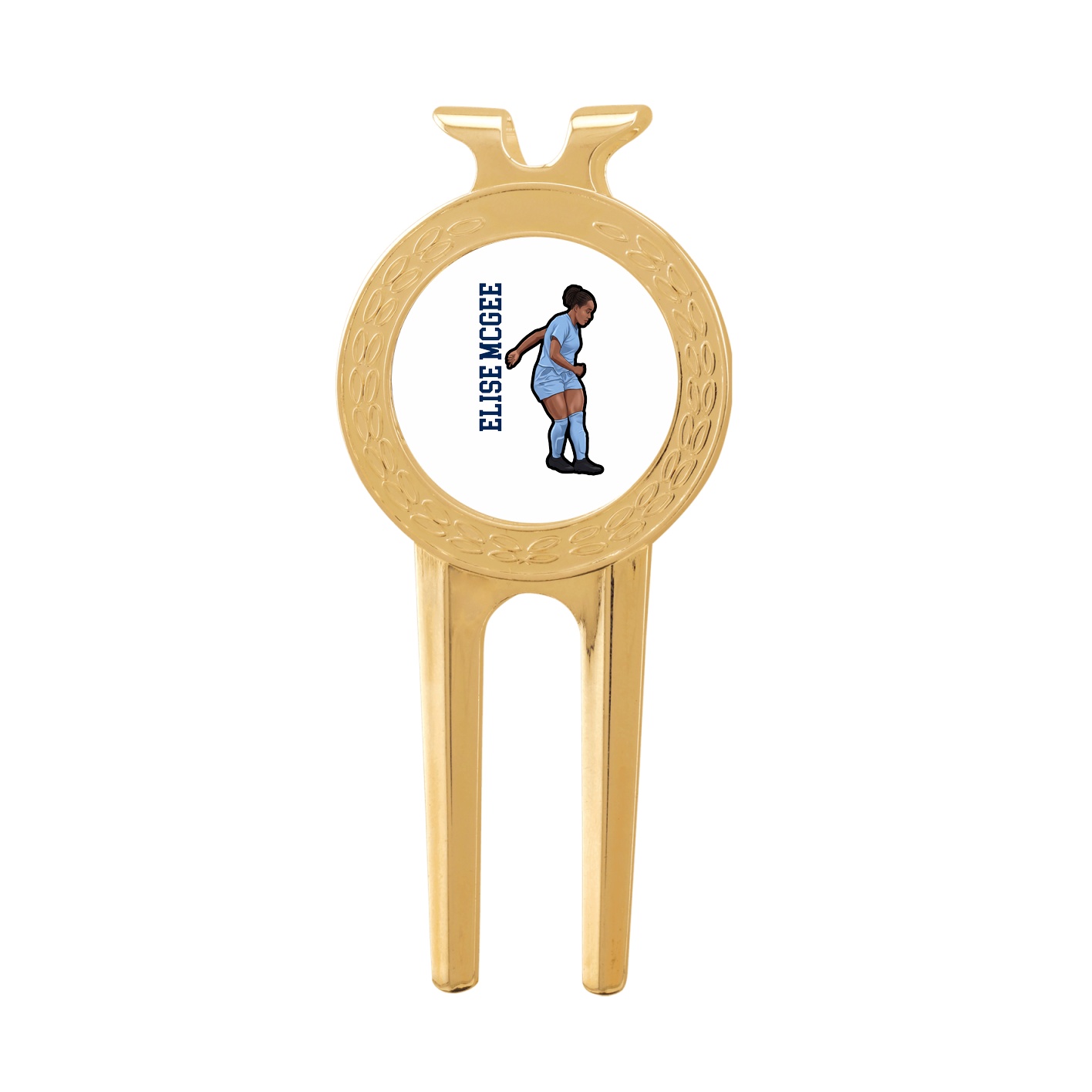 Divot Tool with Ball Marker — Name Vertical in Classic