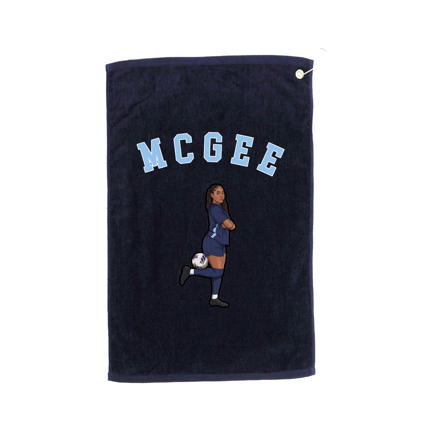 Golf Towel — Shirsey Arch in Navy