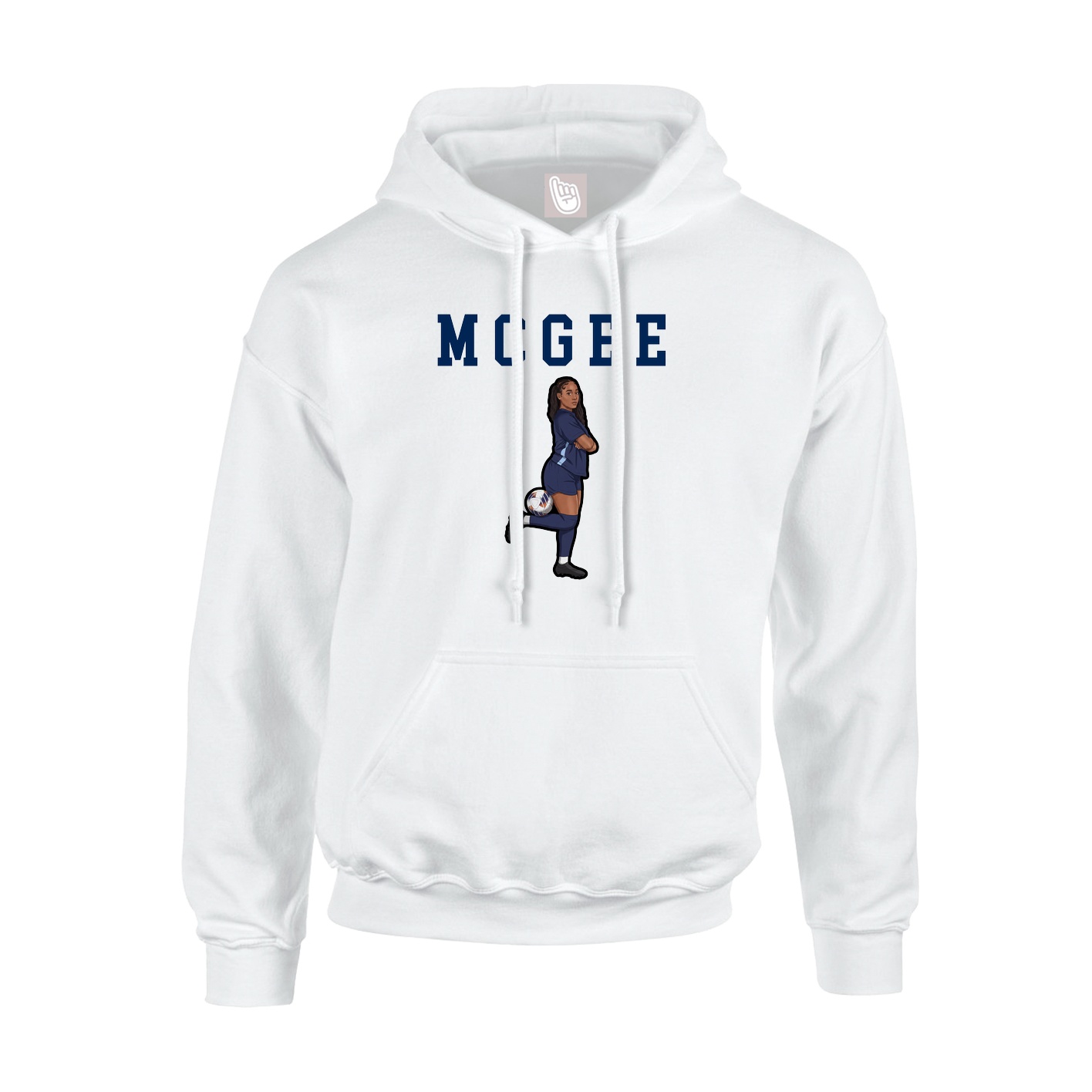 Youth Hoodie — Shirsey in White