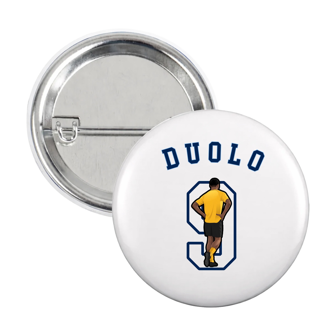 Game Day Button — Shirsey Arch in White