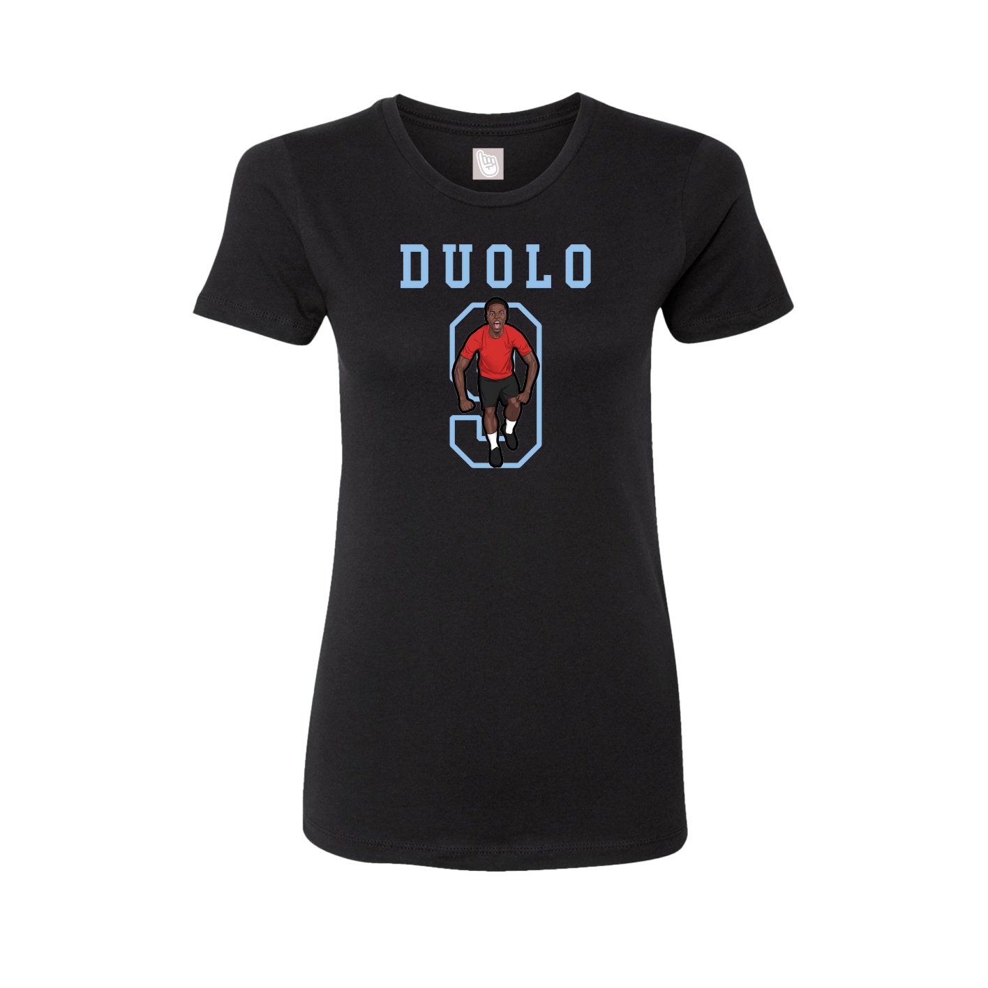 Fitted Women's Tee — Shirsey in Black