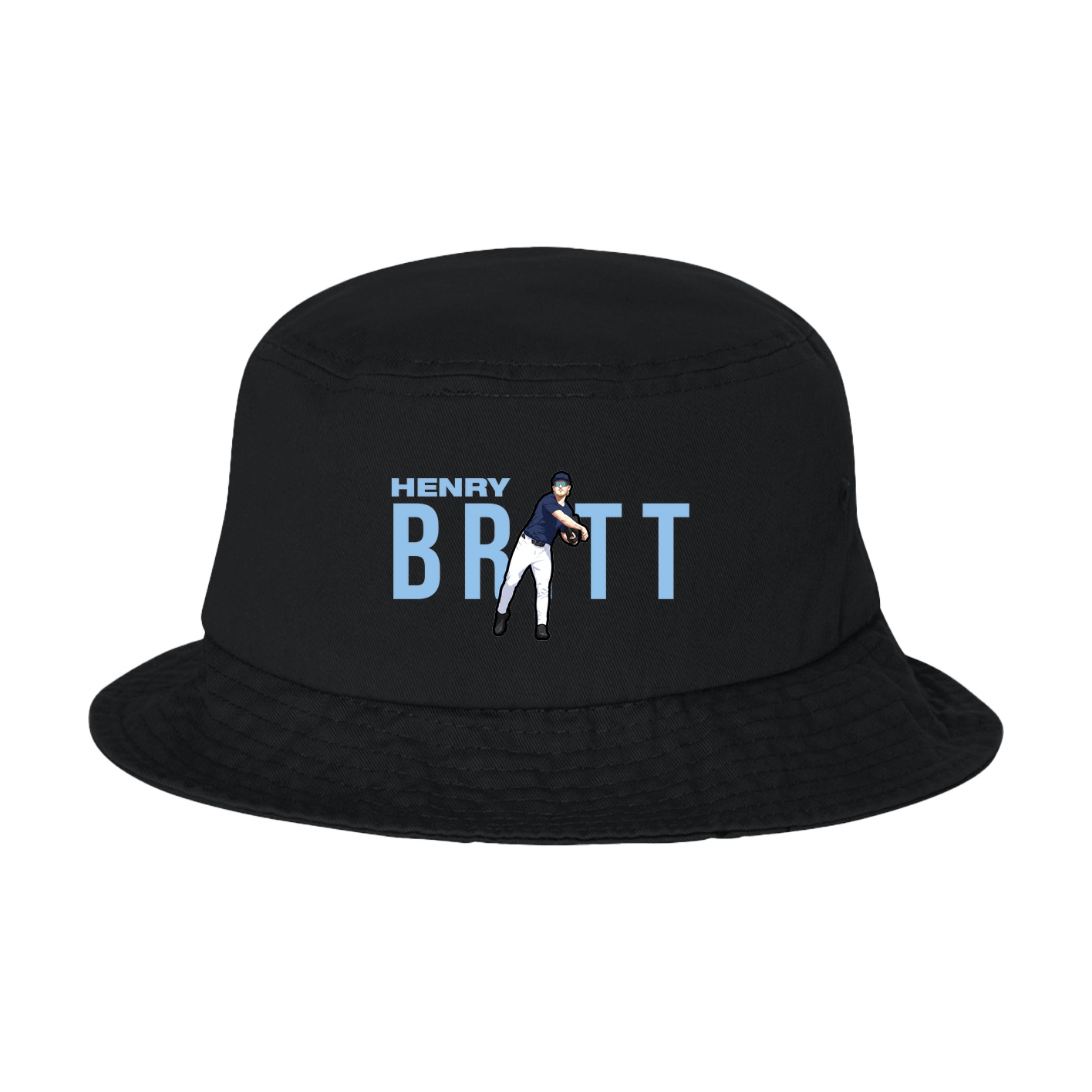 Bucket Cap — Player Name in Black