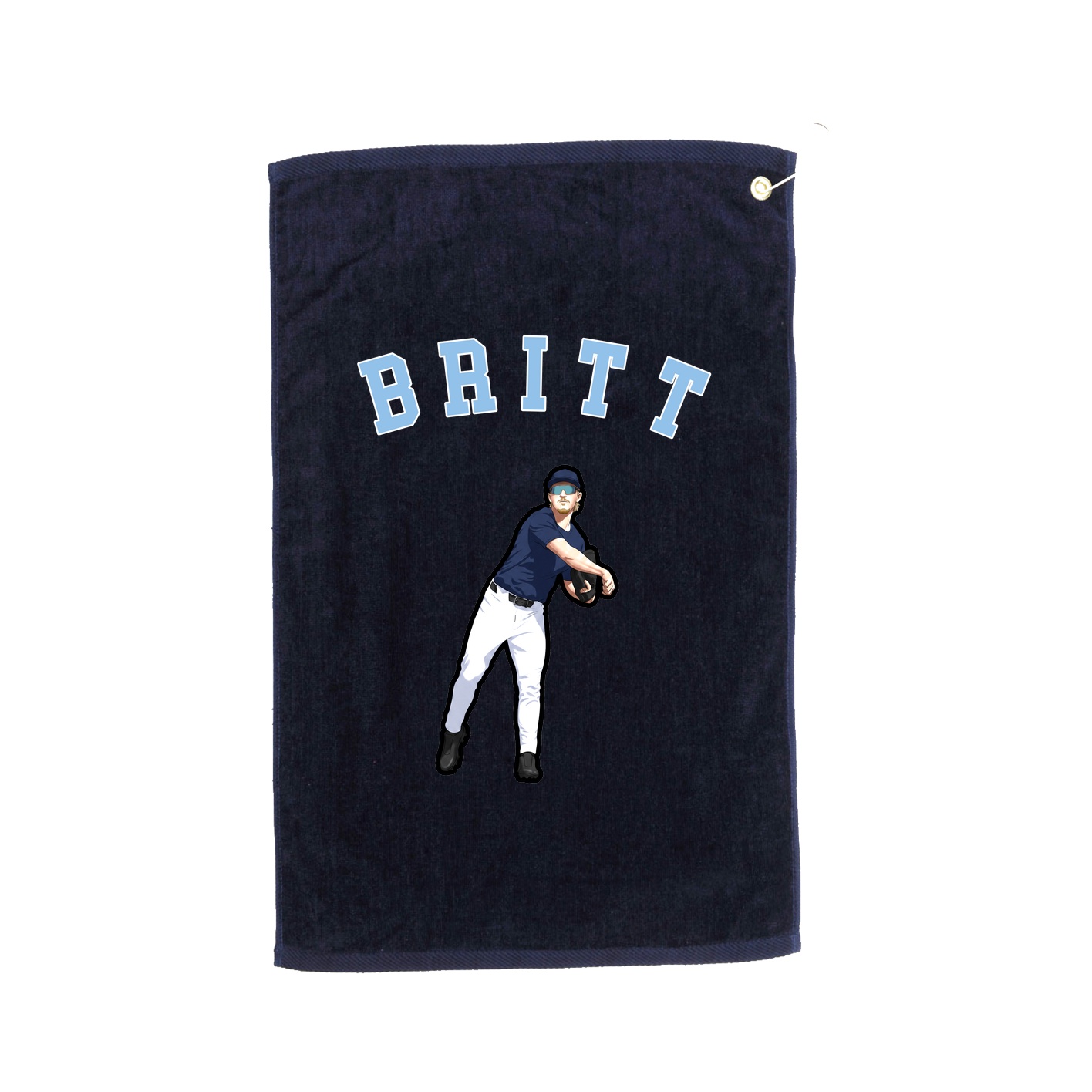 Golf Towel — Shirsey Arch in Navy