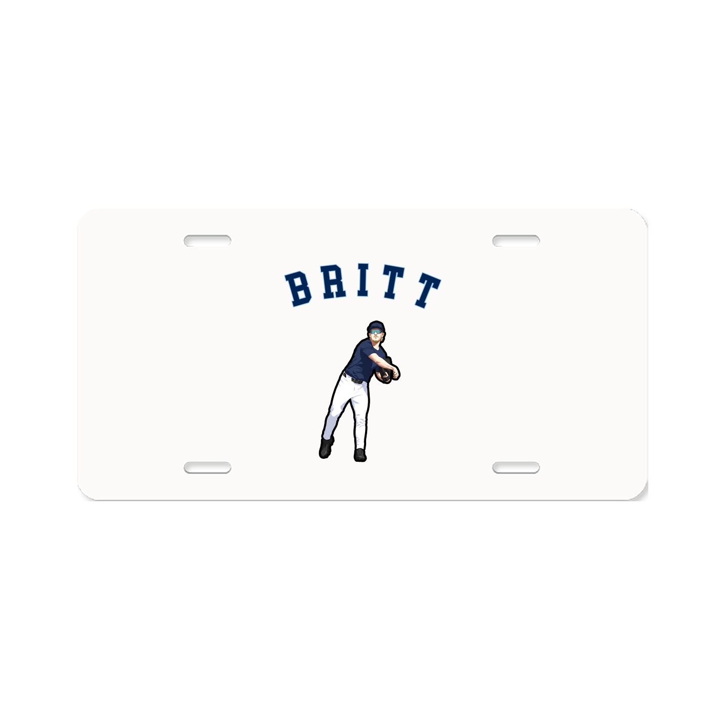 License Plate — Shirsey Arch in Classic