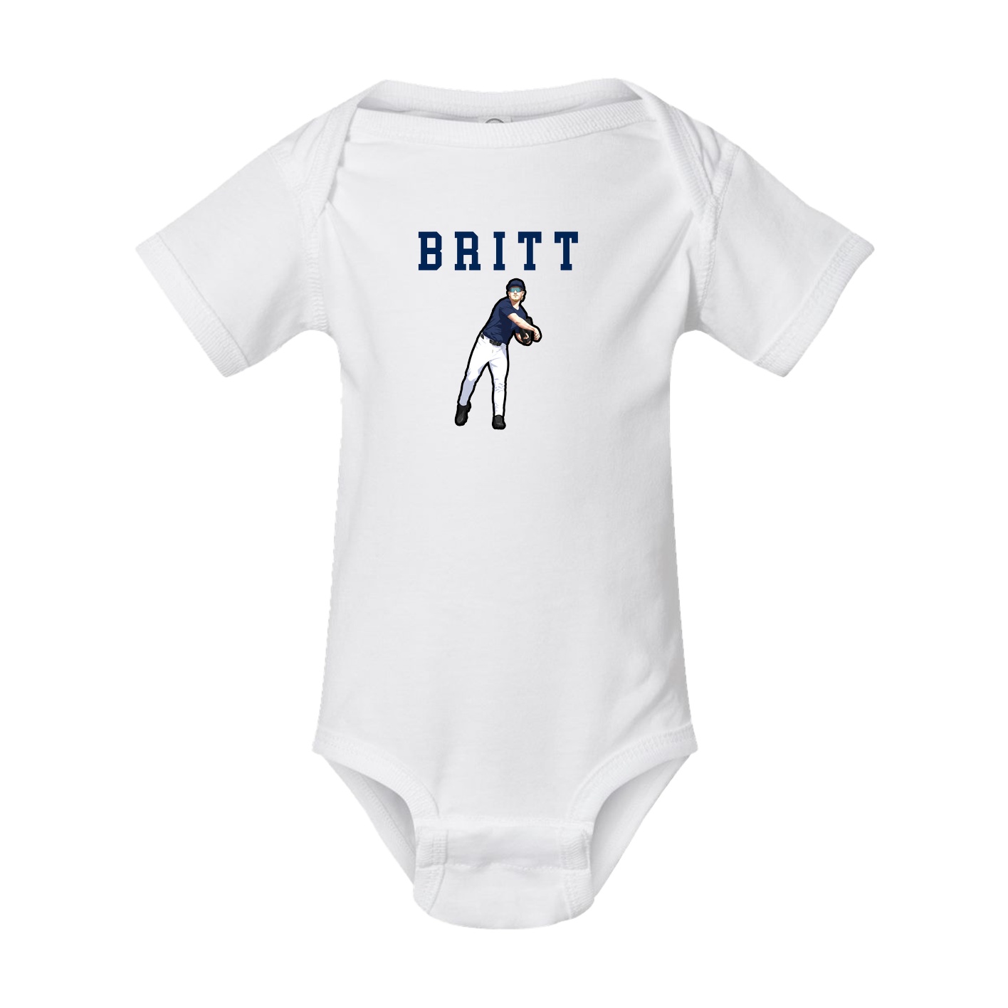 Baby Onesie — Shirsey in White