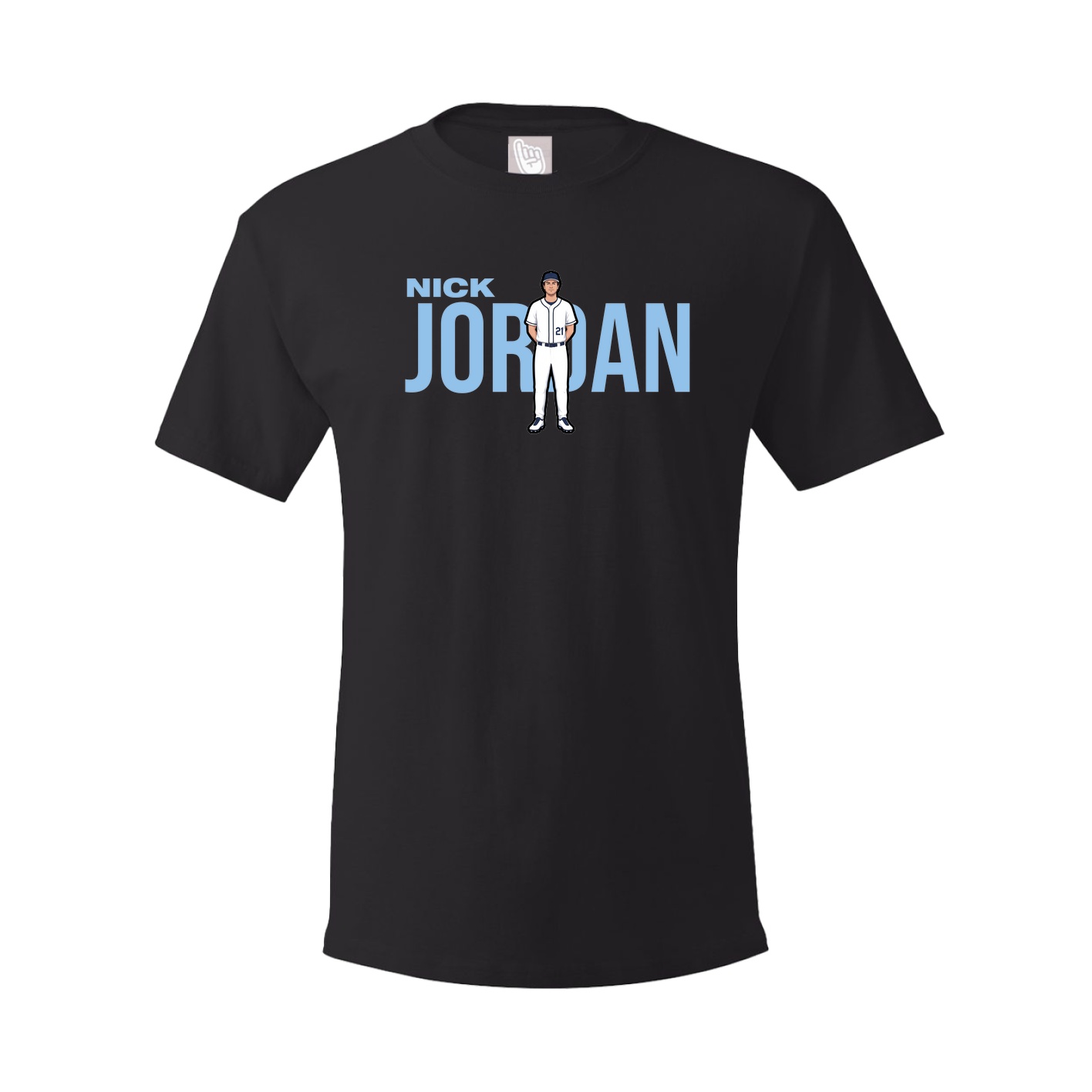 Youth Tee — Player Name in Black
