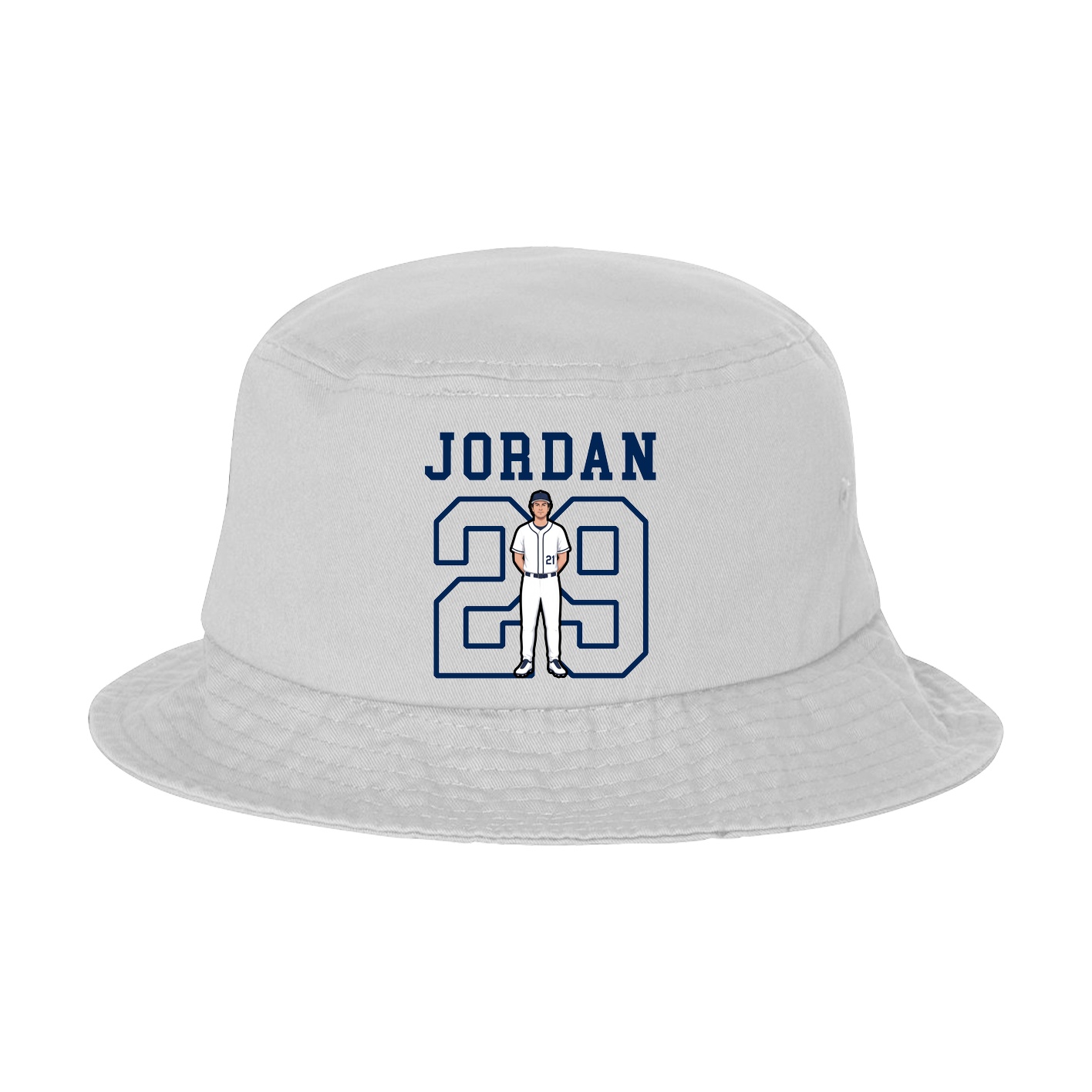 Bucket Cap — Shirsey in White