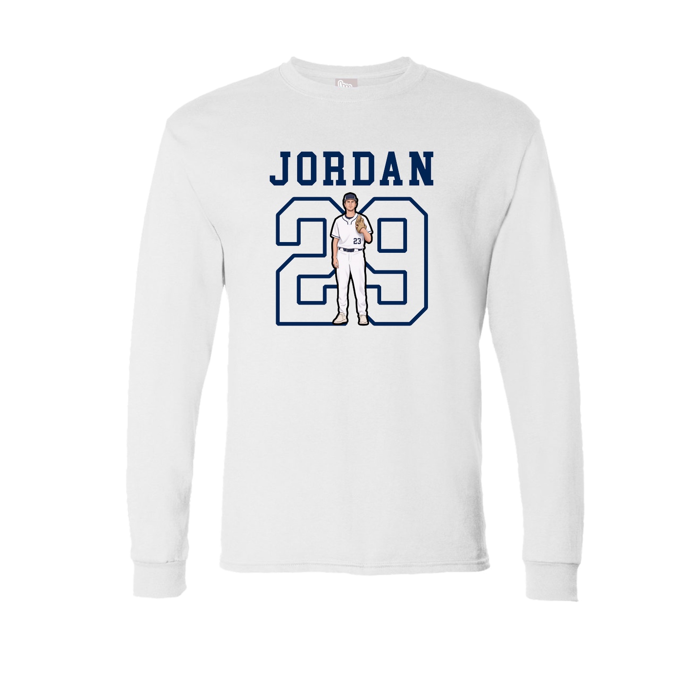 Long Sleeve Tee — Shirsey in White