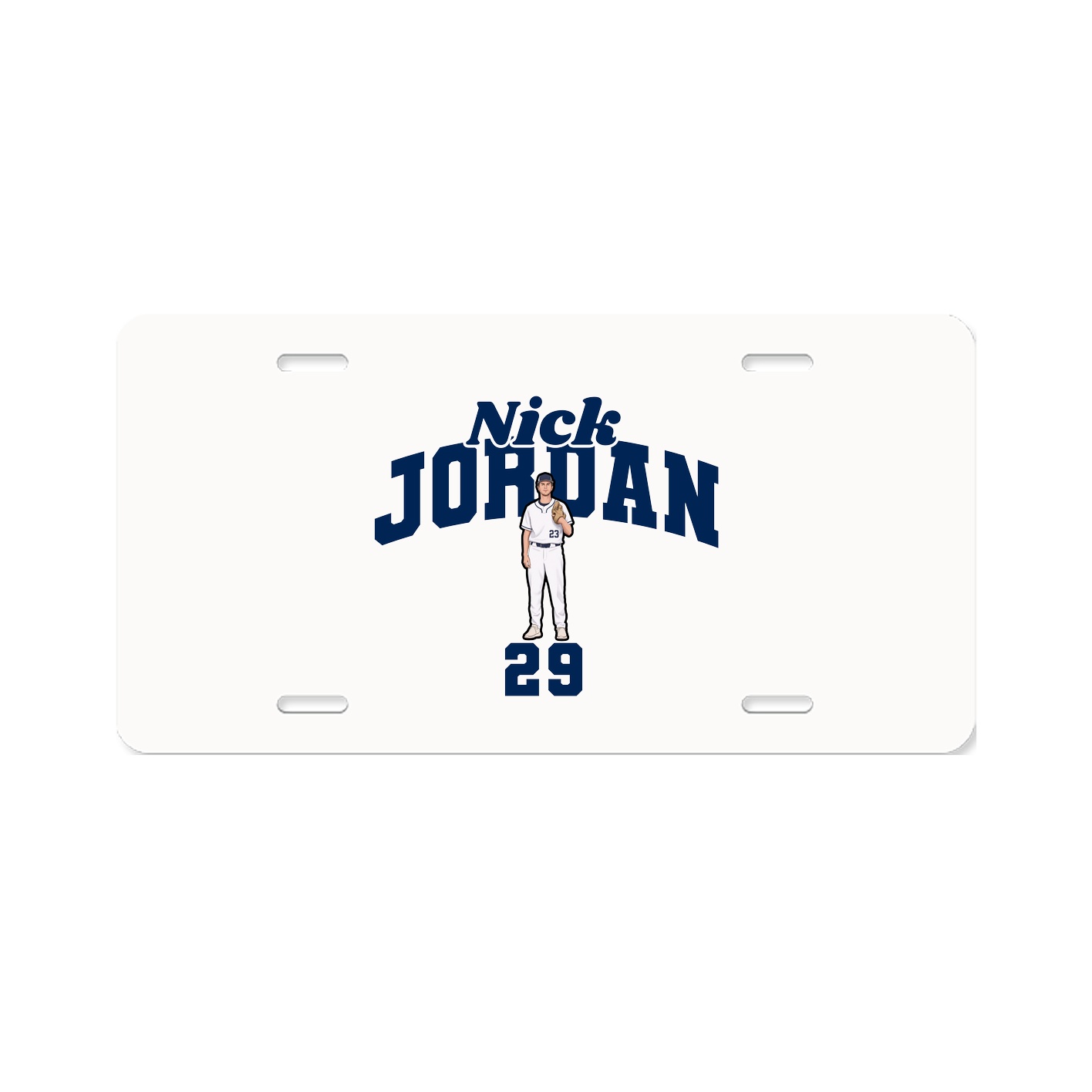 License Plate — Signature Arch in Classic