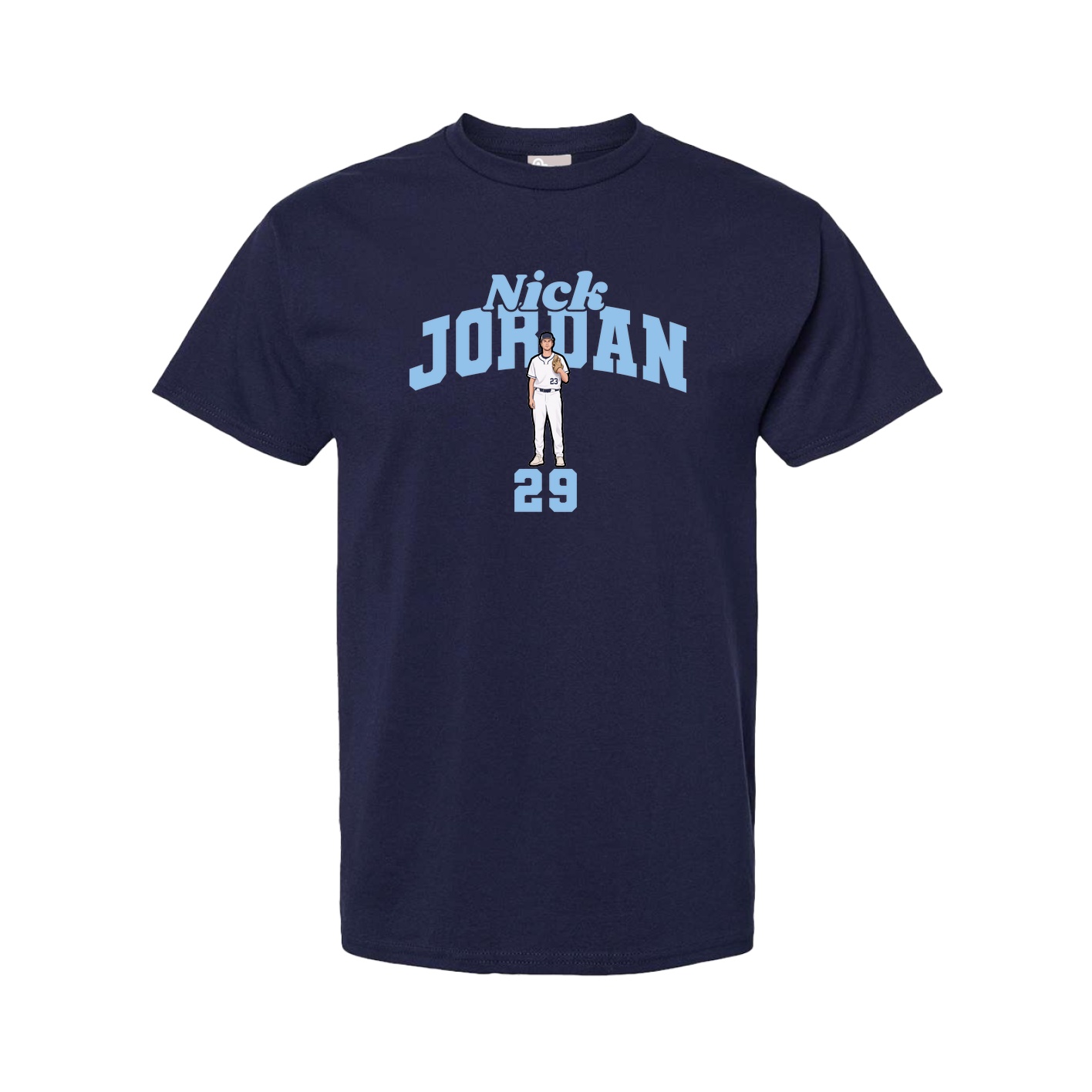 Tee — Signature Arch in Navy