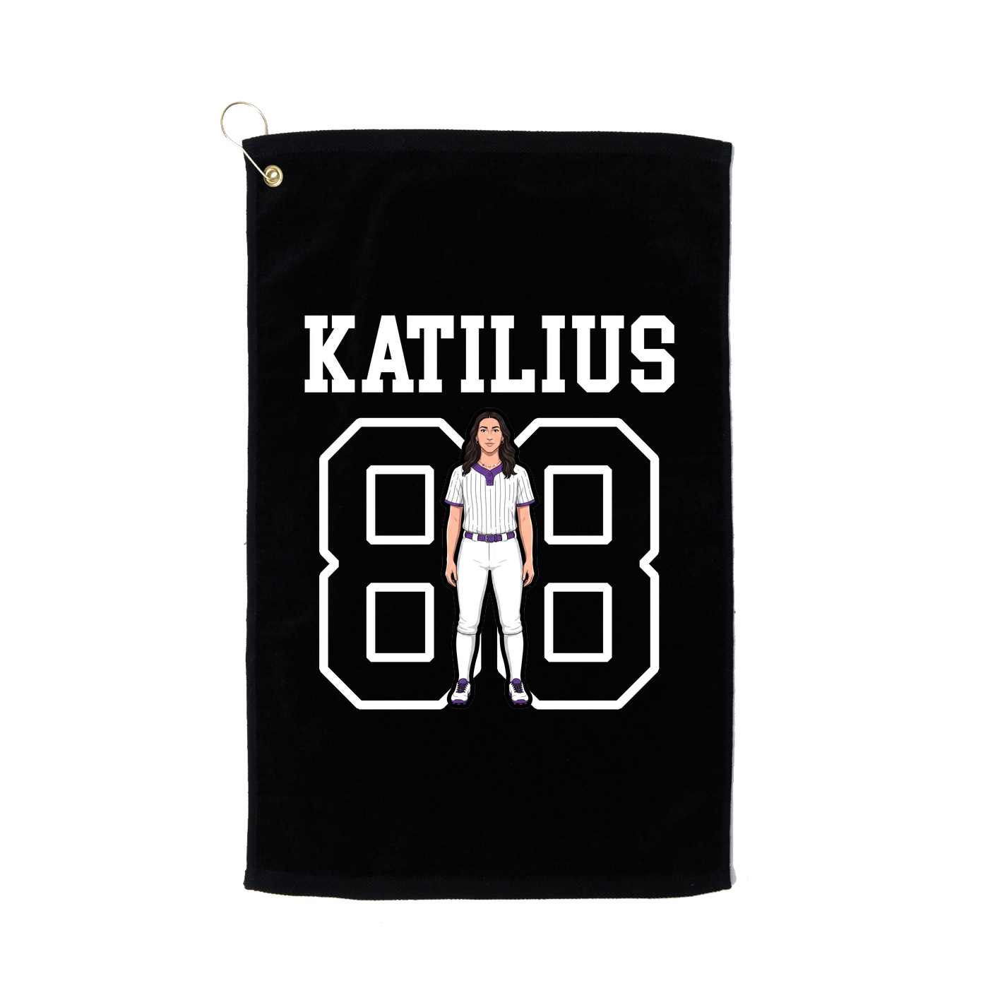 Golf Towel — Shirsey in Black