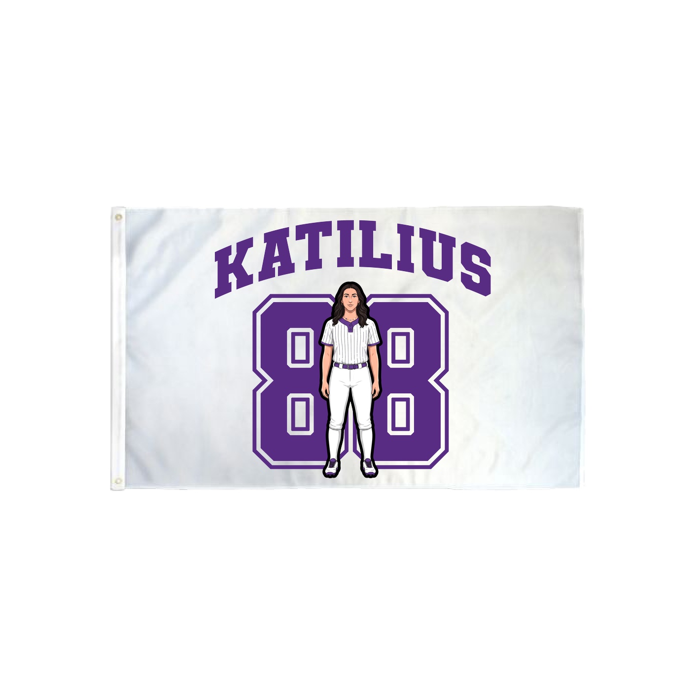 3x5 Flag — Number in Classic