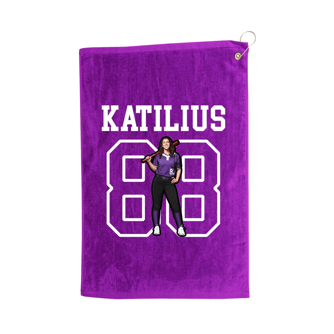 Golf Towel — Shirsey in Purple