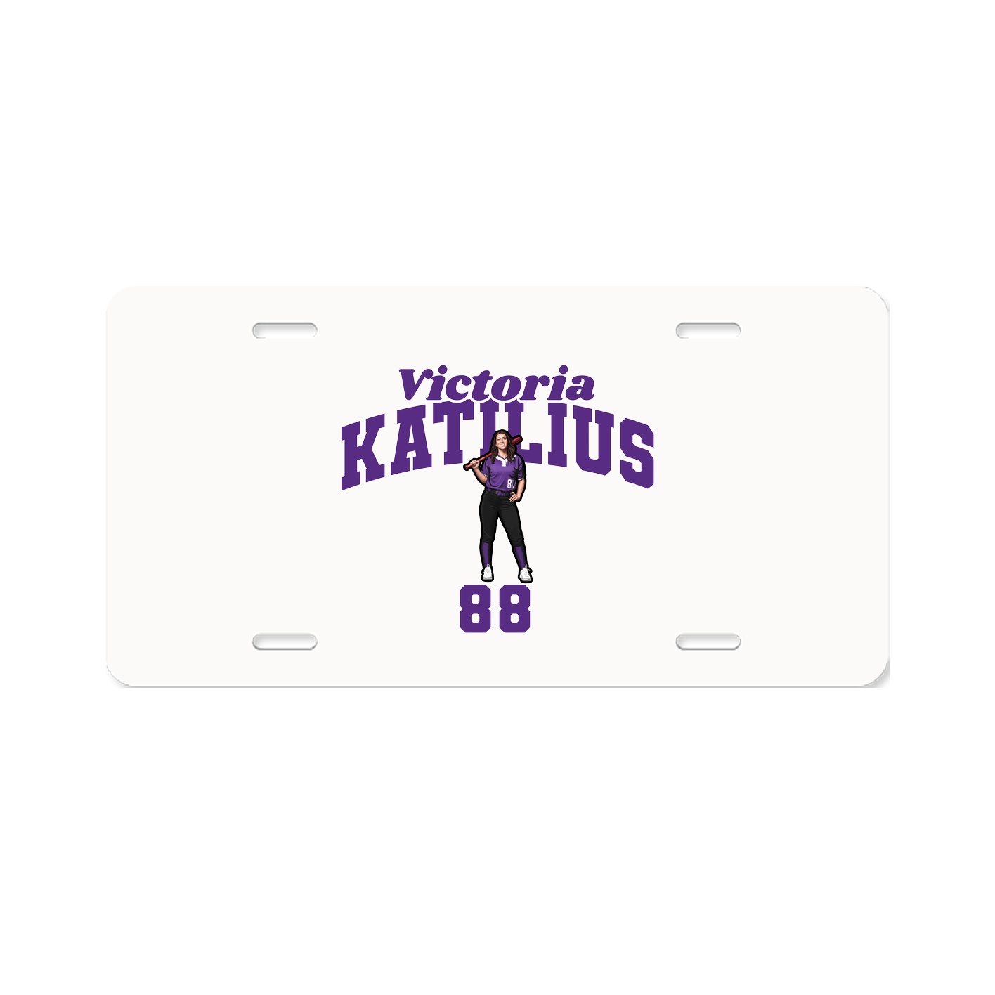 License Plate — Signature Arch in Classic
