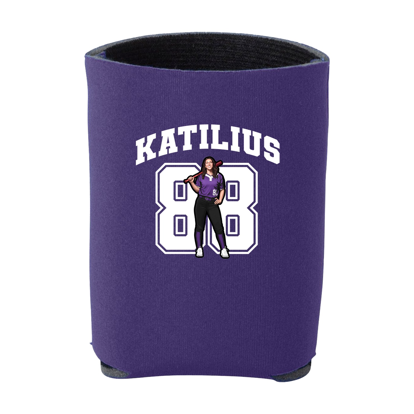 Can Holder — Number in Purple