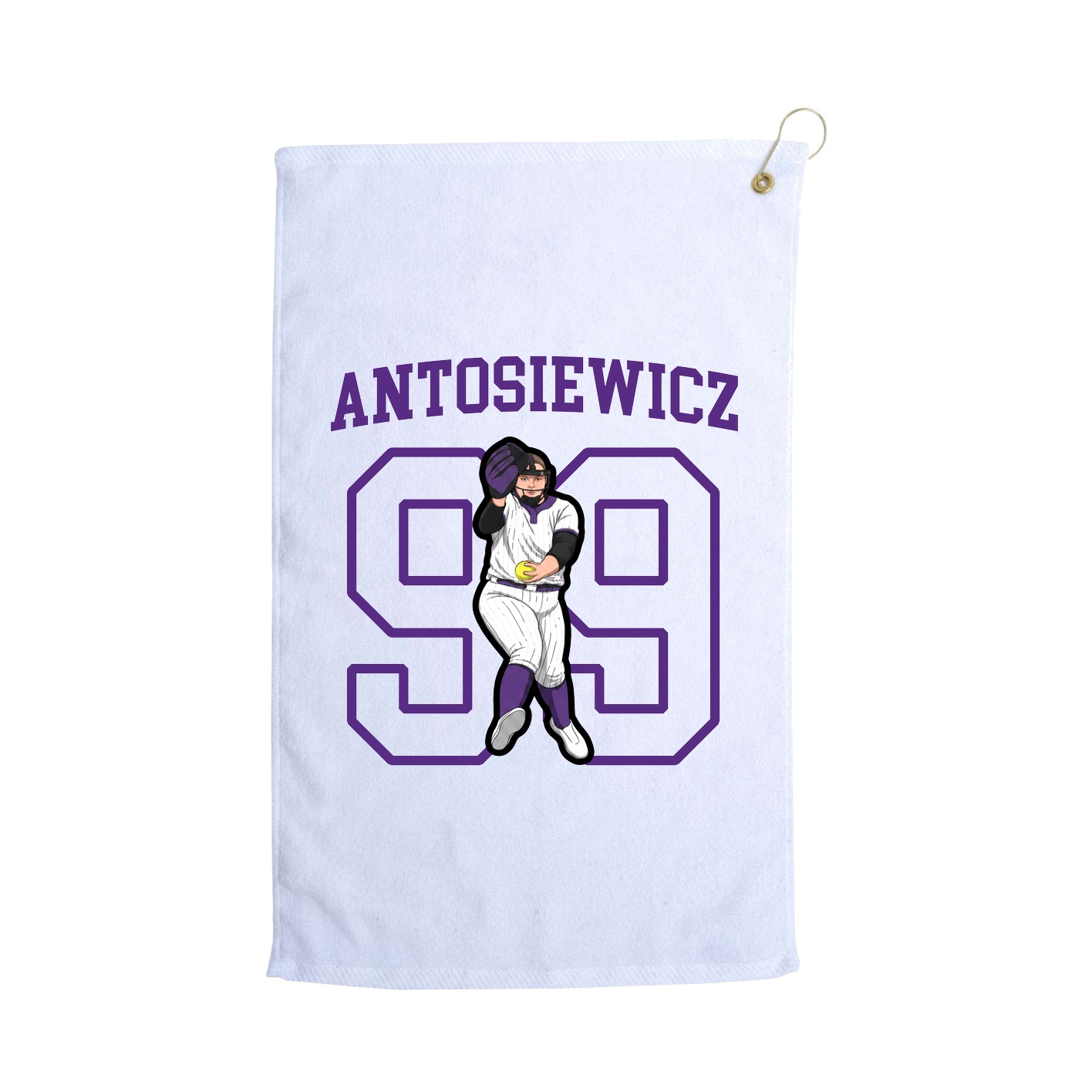Golf Towel — Shirsey in White
