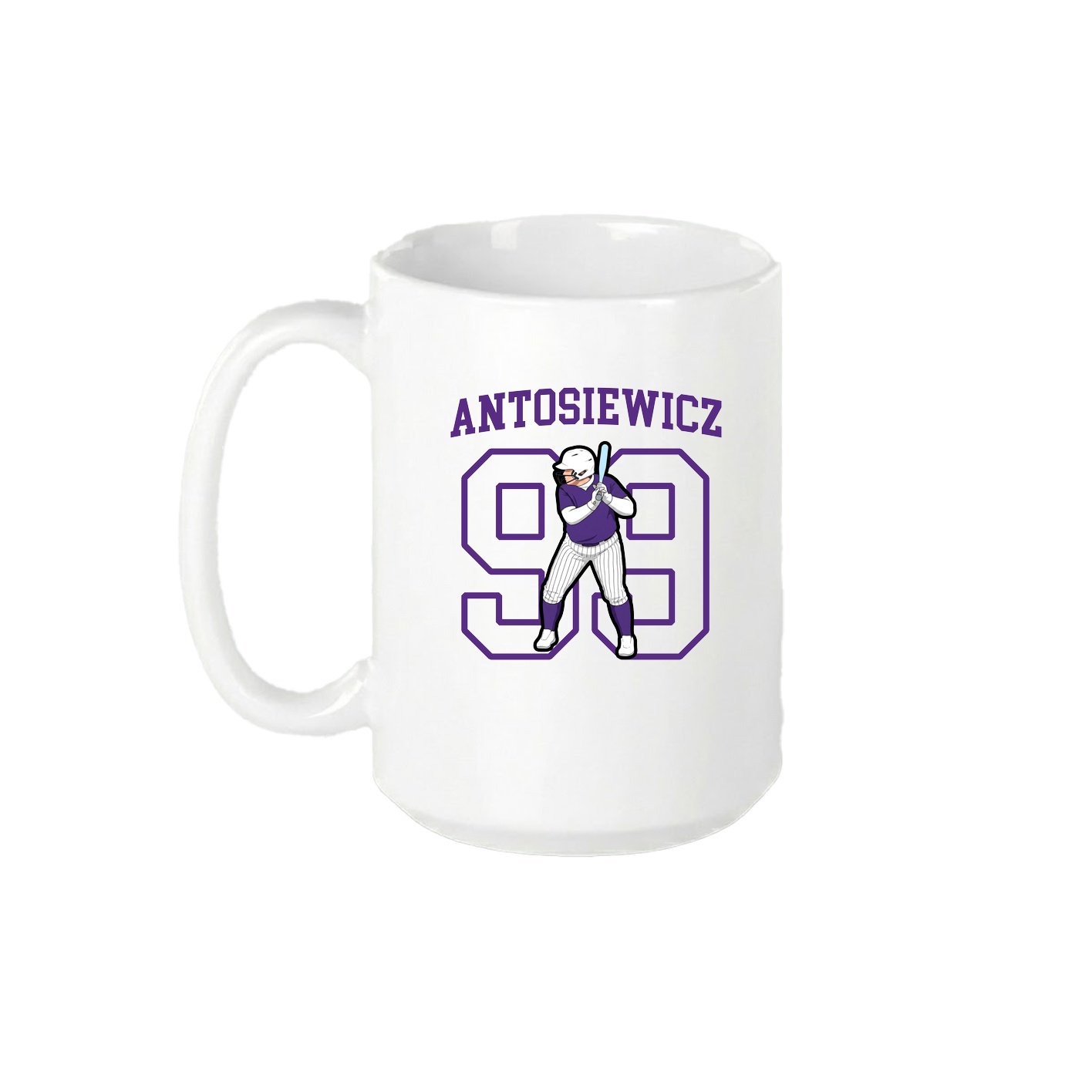 15oz Coffee Mug — Shirsey in White