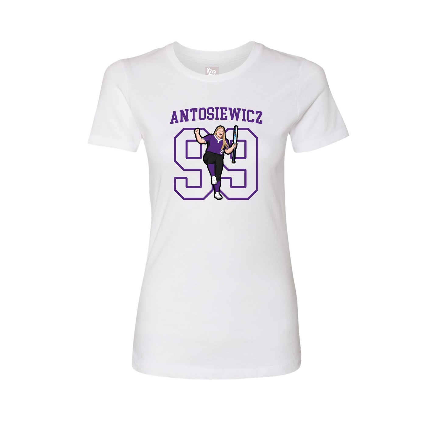 Fitted Women's Tee — Shirsey in White