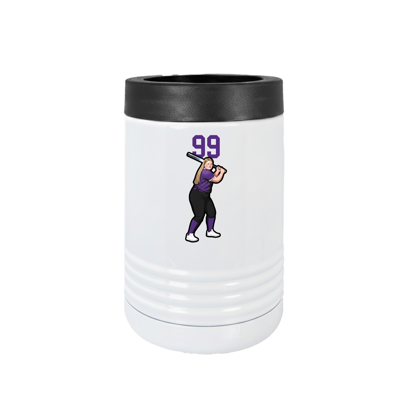 Beverage Holder — Number Top in White