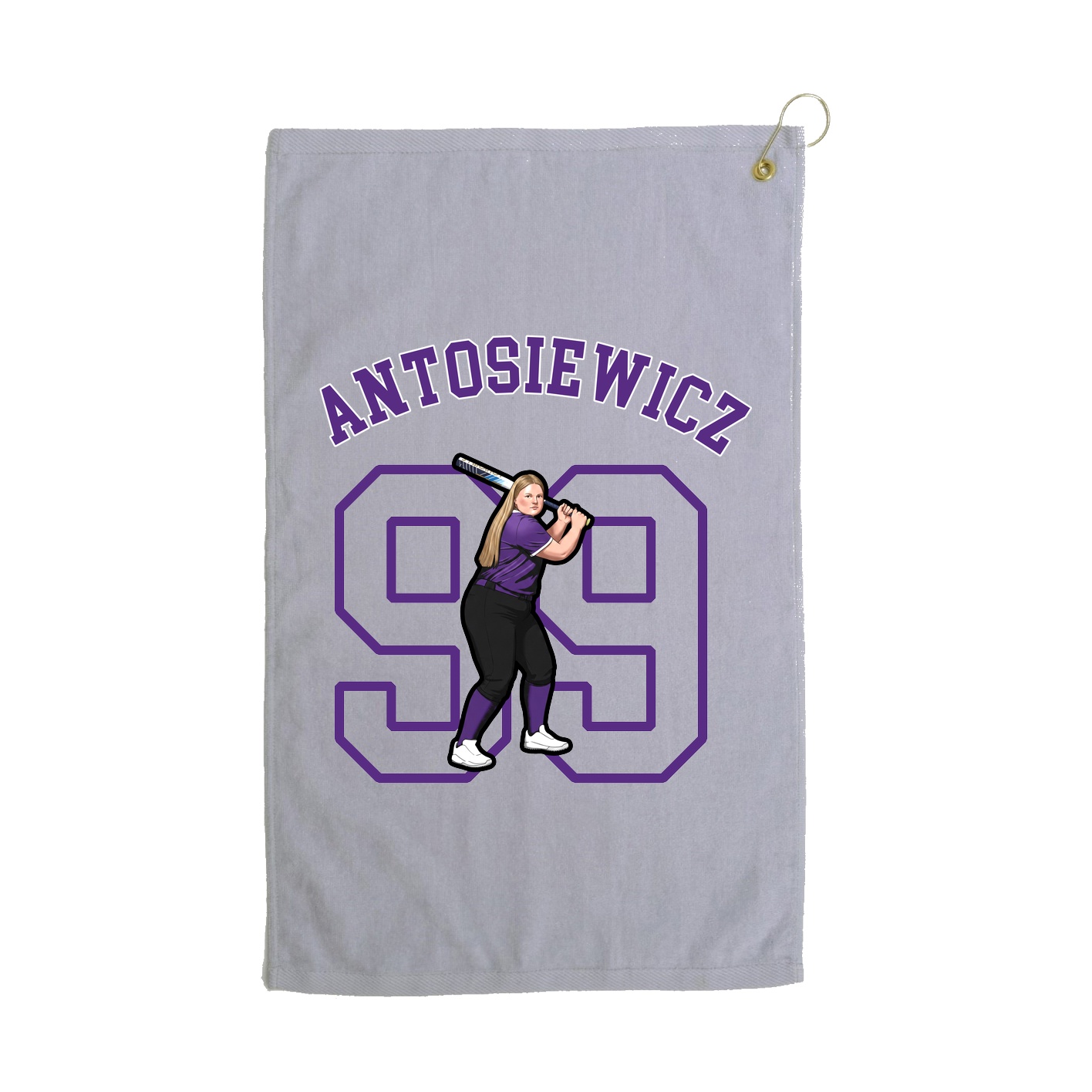 Golf Towel — Shirsey Arch in Grey